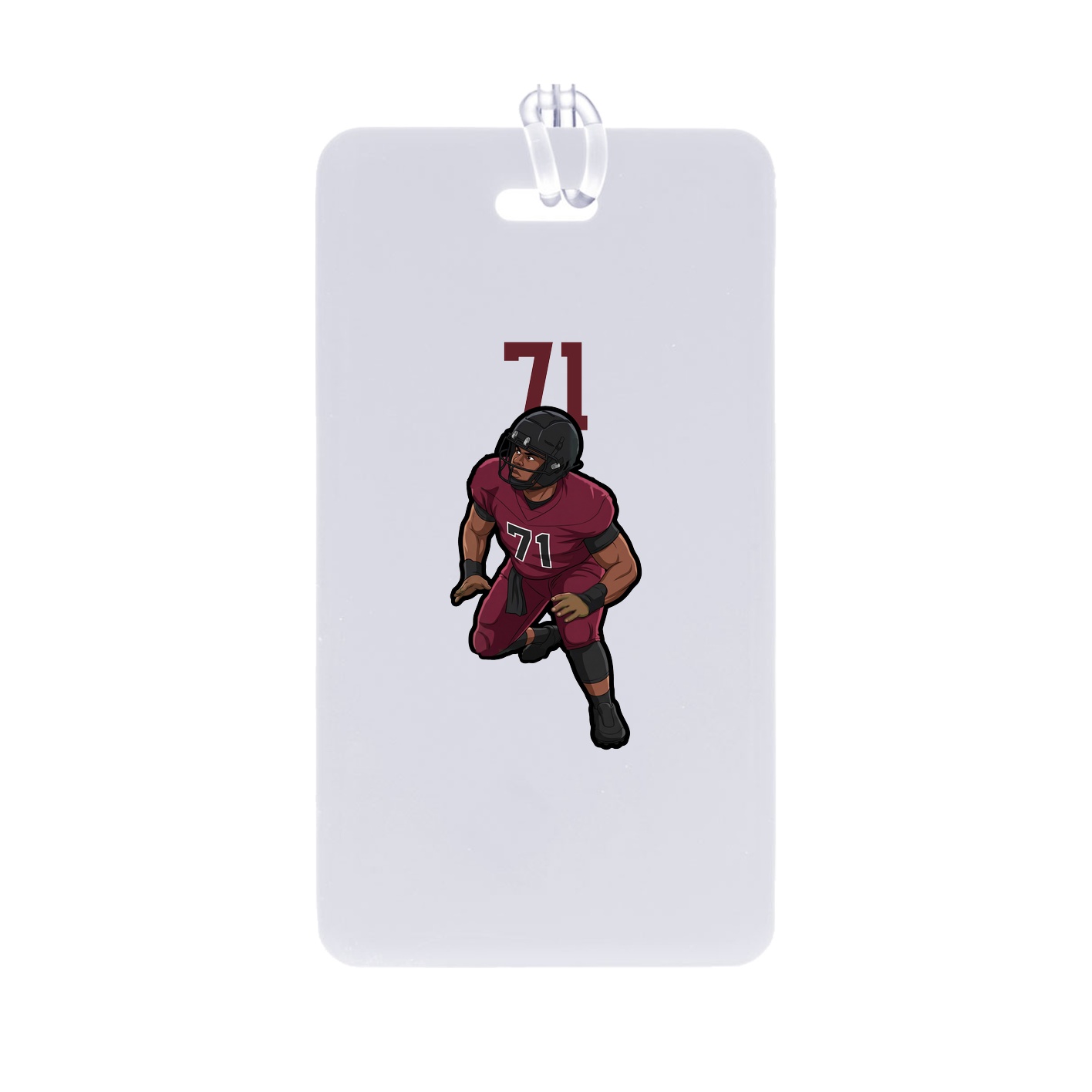 Bag Tag — Number Top in Classic