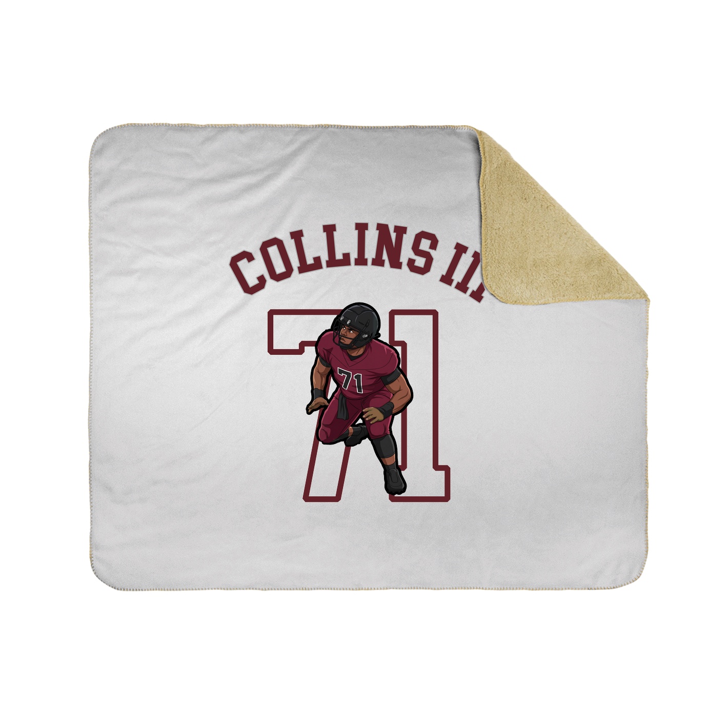 Throw Blanket — Shirsey Arch in White