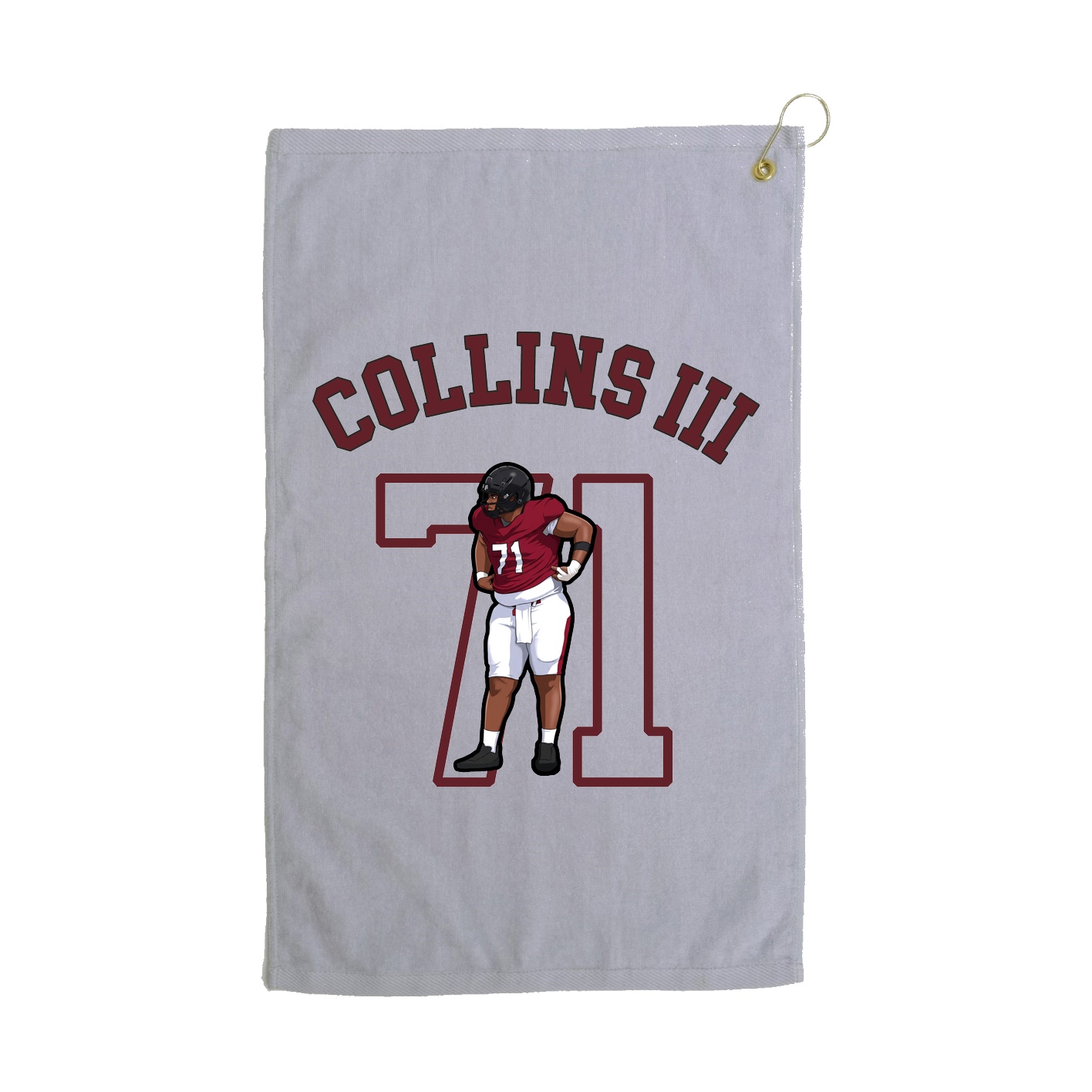 Golf Towel — Shirsey Arch in Grey
