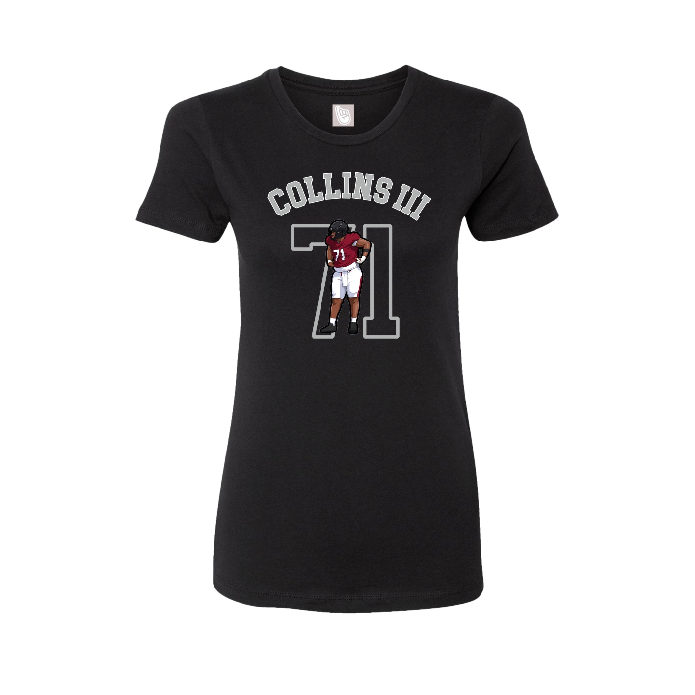 Womens Tee — Shirsey Arch in Black