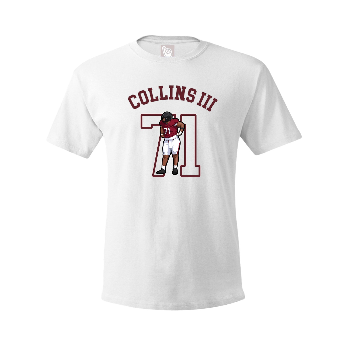 Youth Tee — Shirsey Arch in White