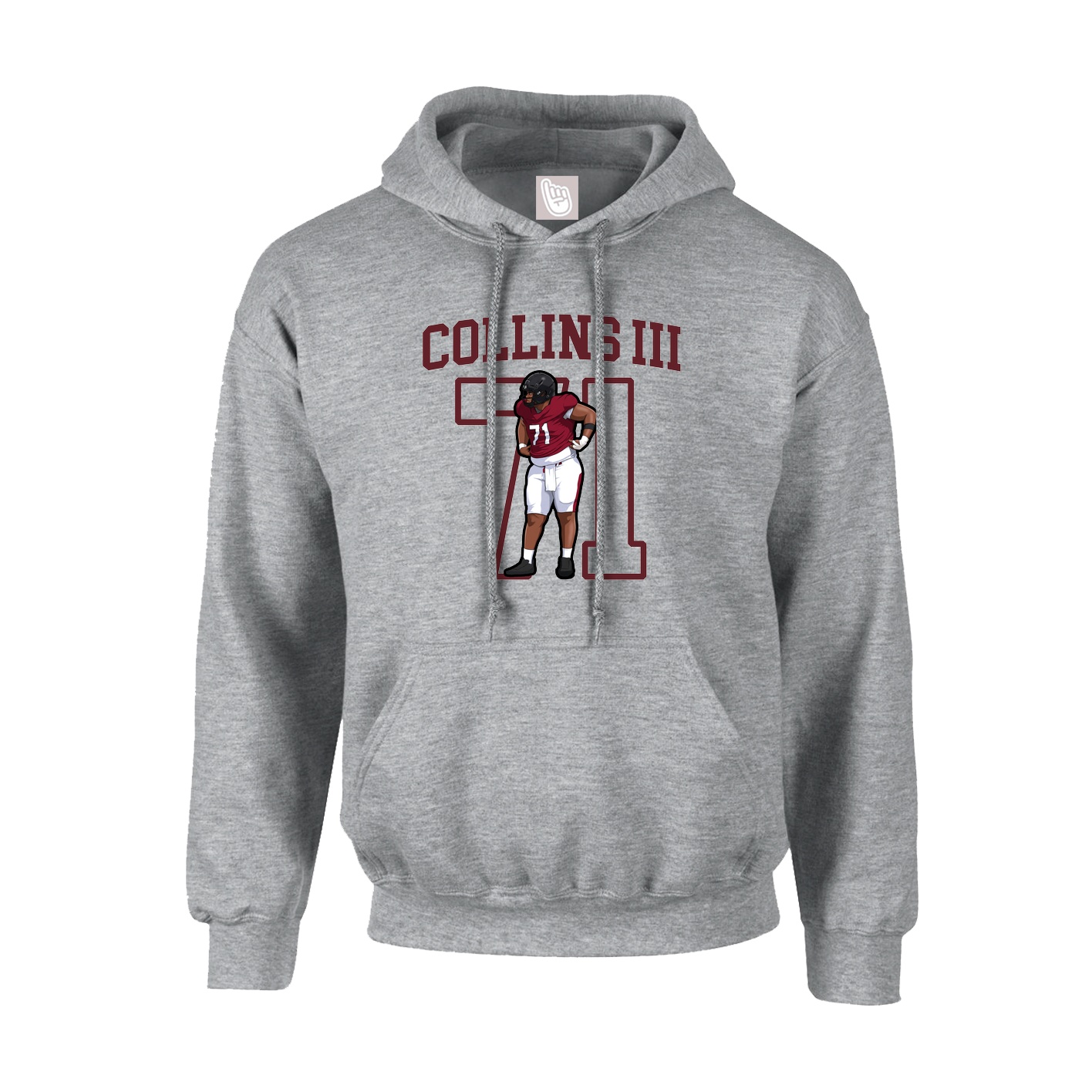 Youth Hoodie — Shirsey in Grey