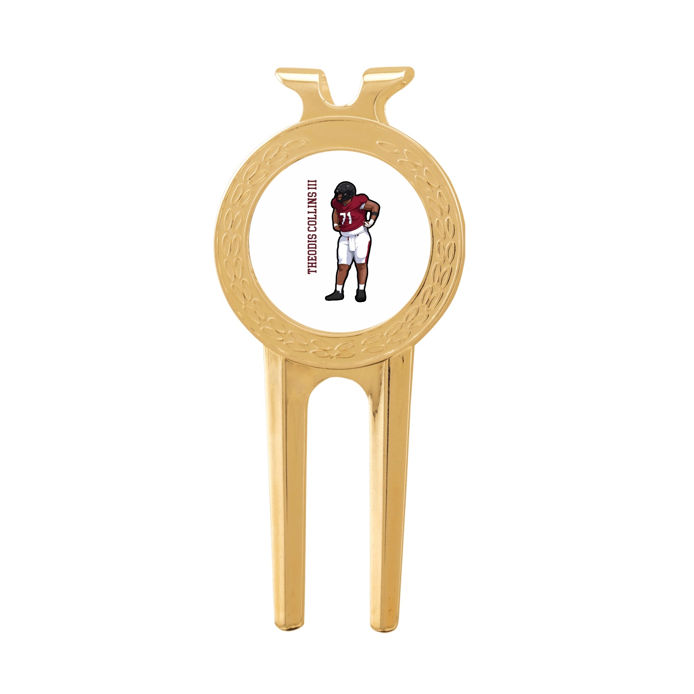 Divot Tool with Ball Marker — Name Vertical in Classic