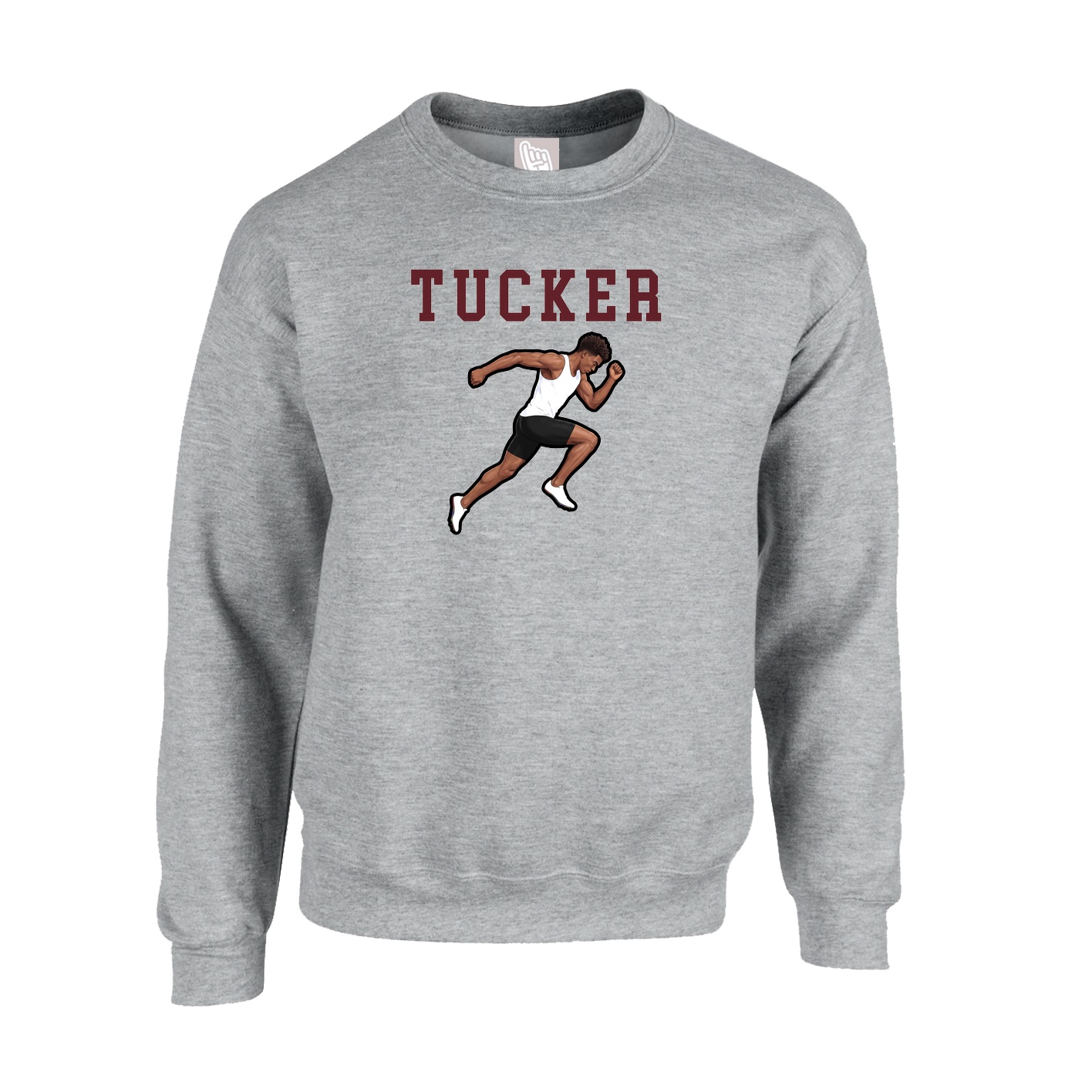 Fleece Crew — Shirsey in Grey