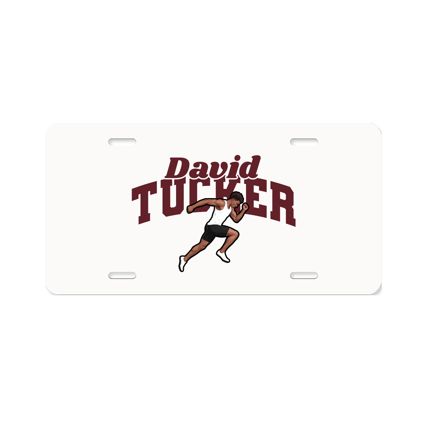 License Plate — Signature Arch in Classic