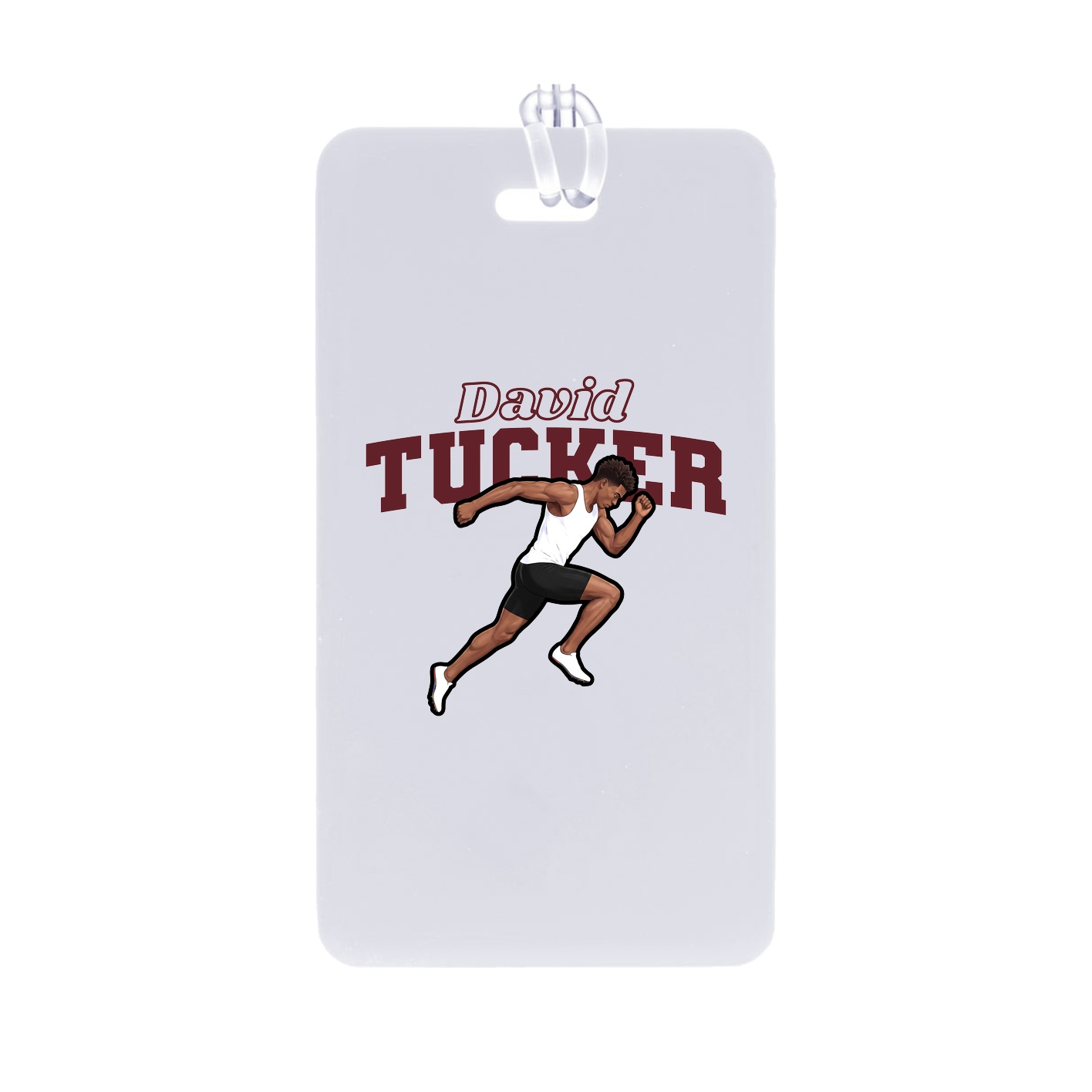 Bag Tag — Name Arch in Classic