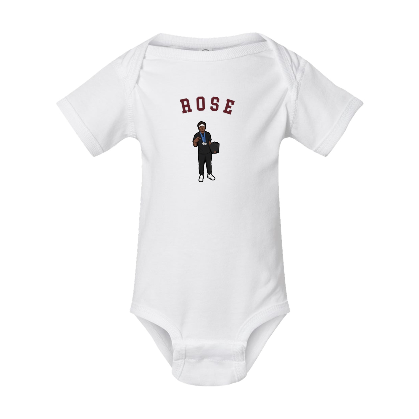 Baby Onesie — Shirsey Arch in White