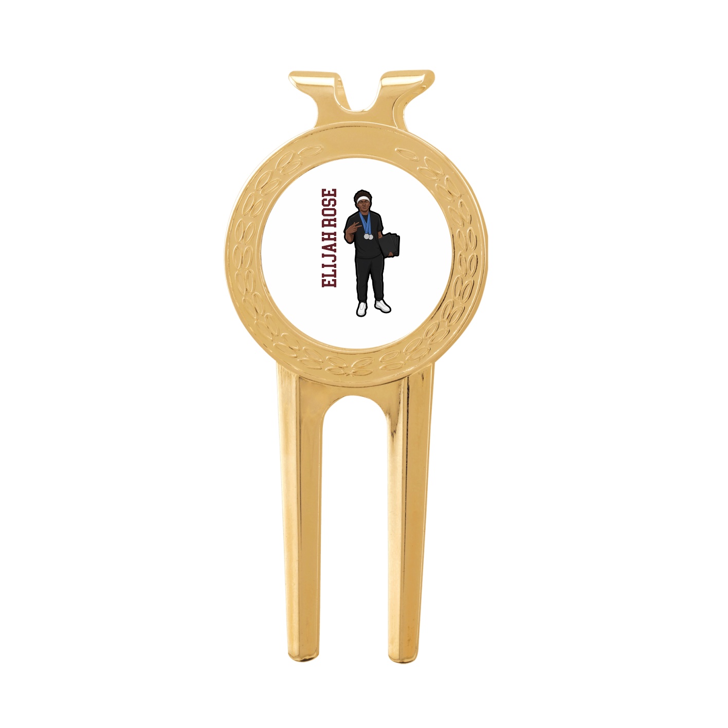 Divot Tool with Ball Marker — Name Vertical in Classic