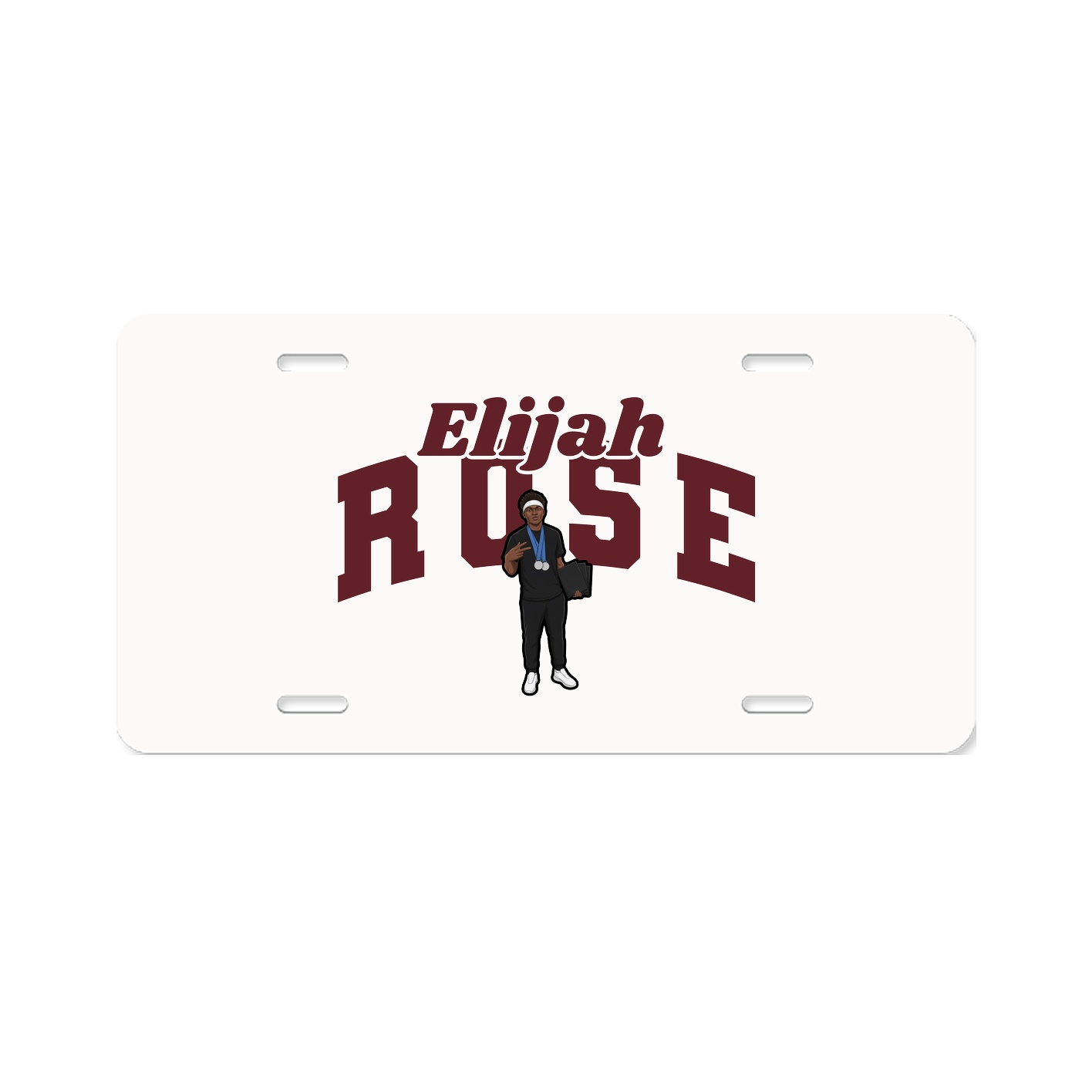 License Plate — Signature Arch in Classic