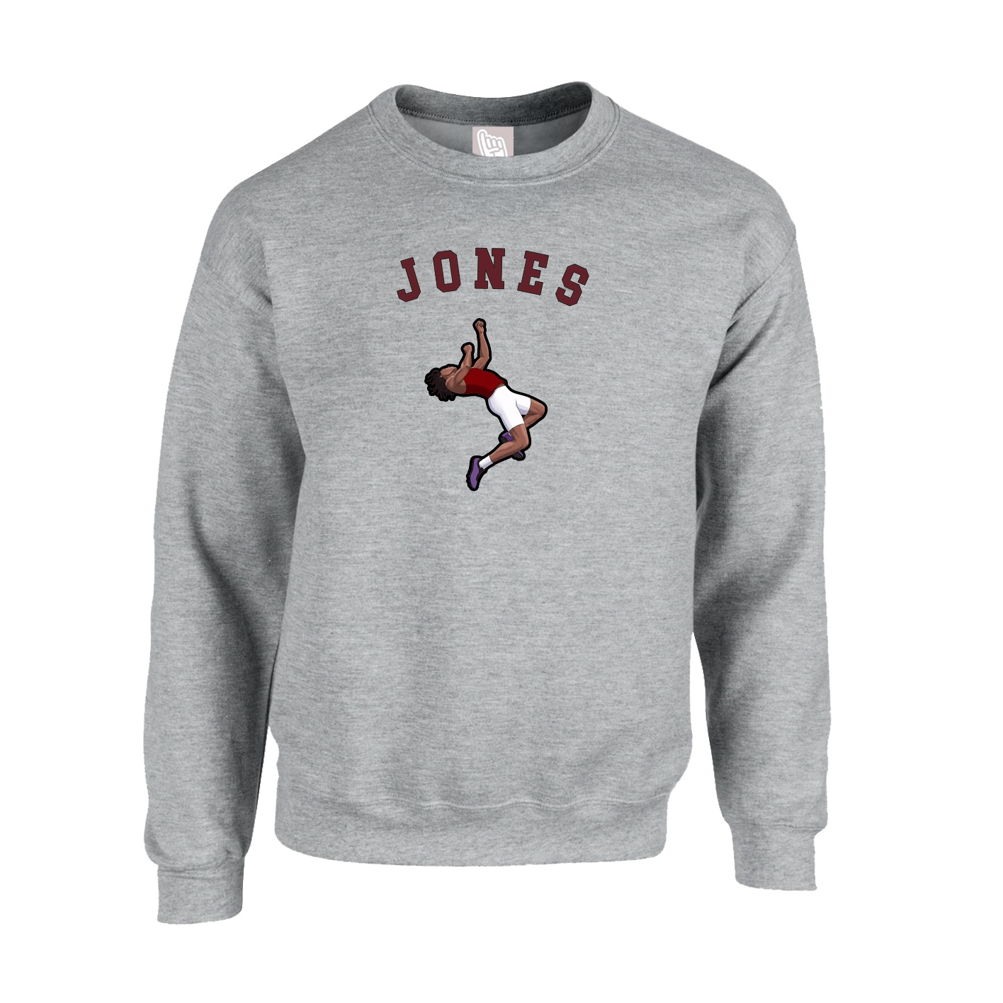 Fleece Crew — Shirsey Arch in Grey