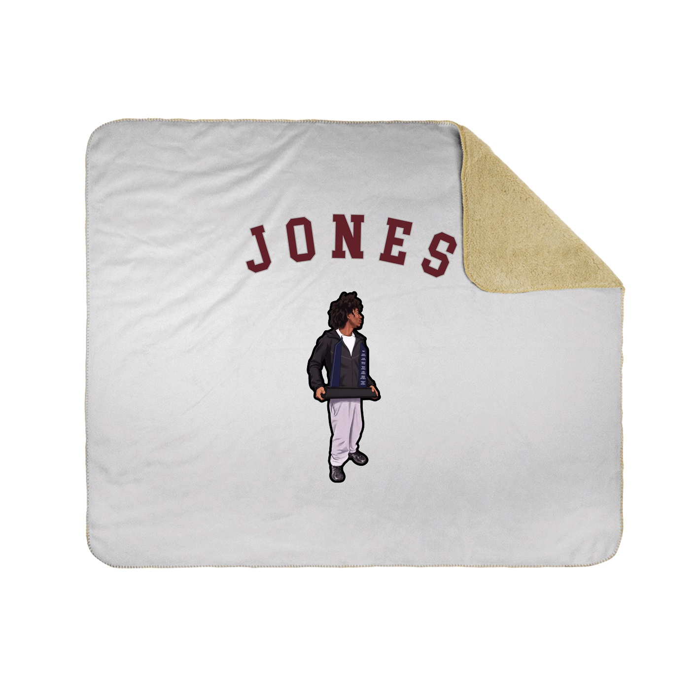 Throw Blanket — Shirsey Arch in White