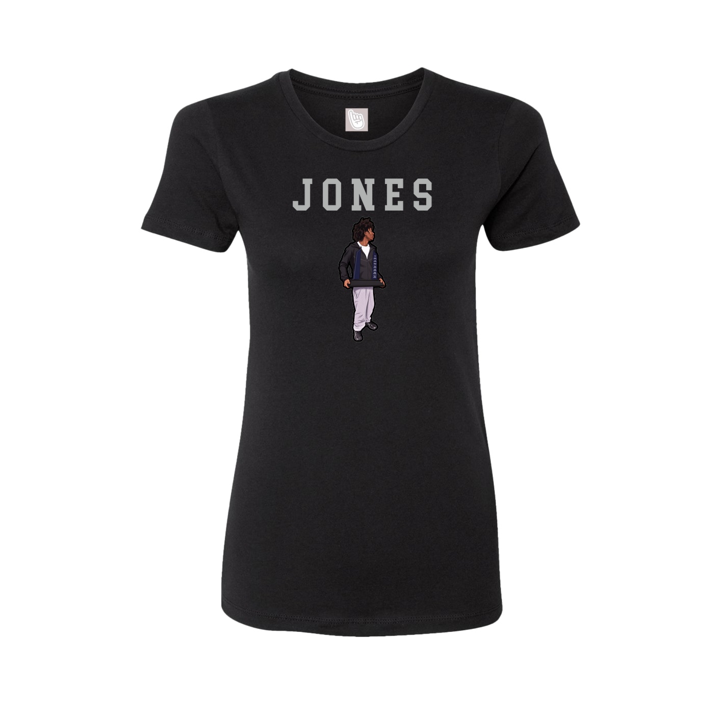 Fitted Women's Tee — Shirsey in Black