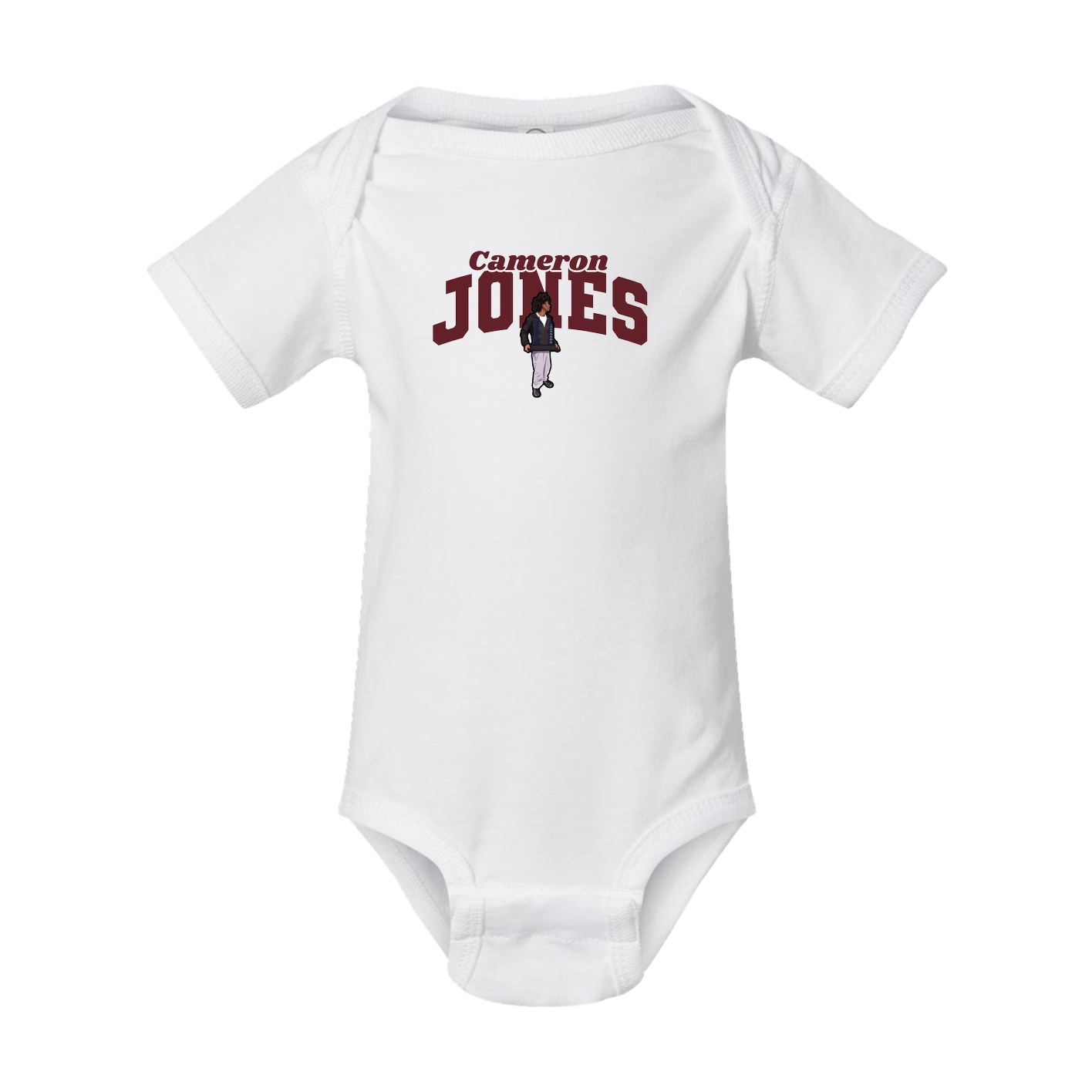 Baby Onesie — Signature Arch in White
