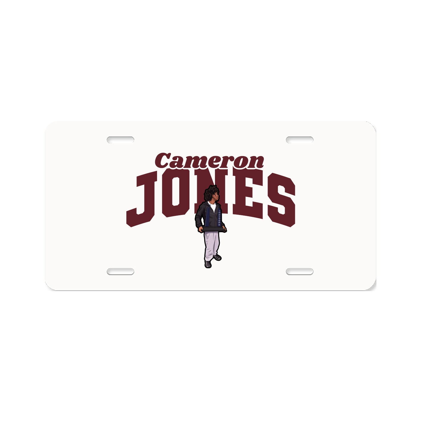 License Plate — Signature Arch in Classic