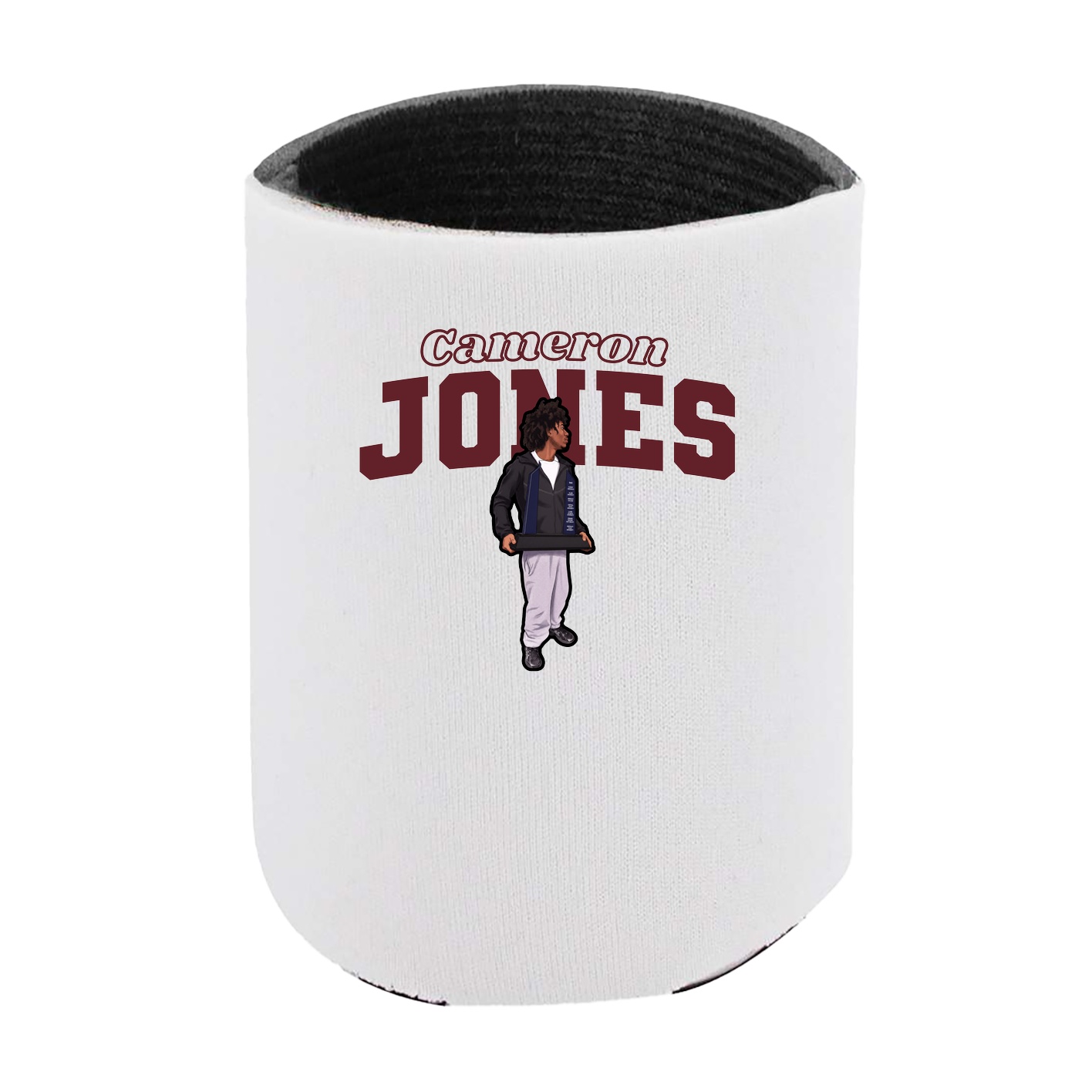 Can Holder — Name Arch in White