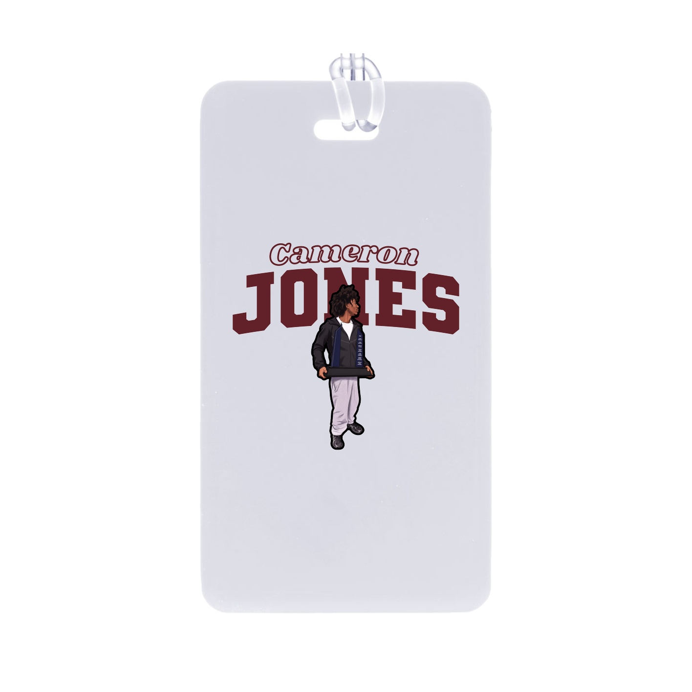 Bag Tag — Name Arch in Classic