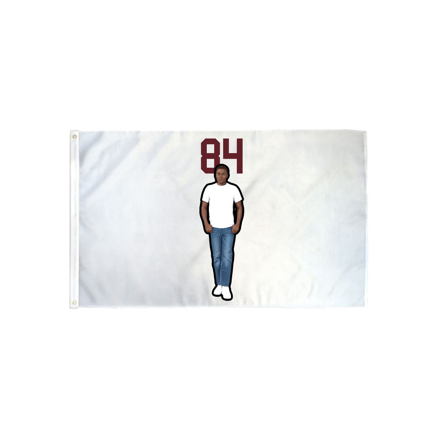 3x5 Flag — Number Top in Classic