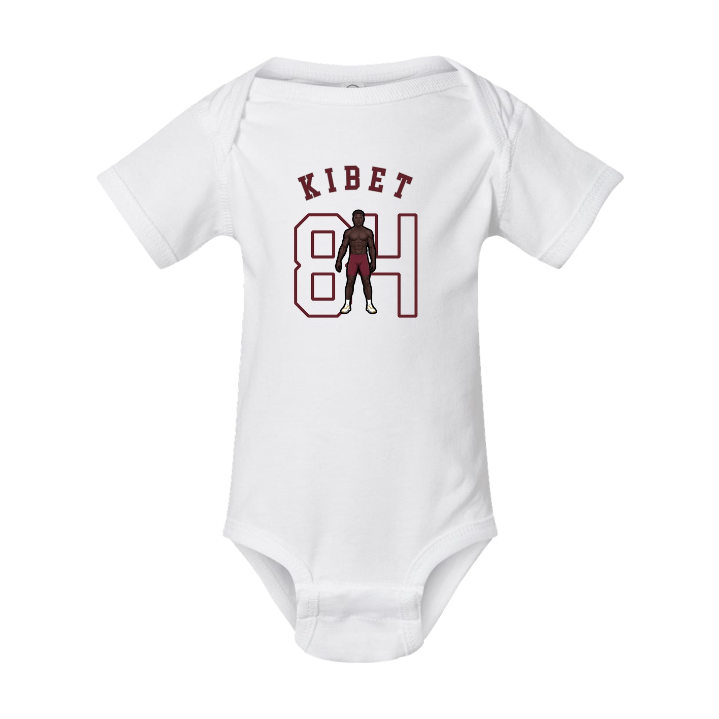 Baby Onesie — Shirsey Arch in White