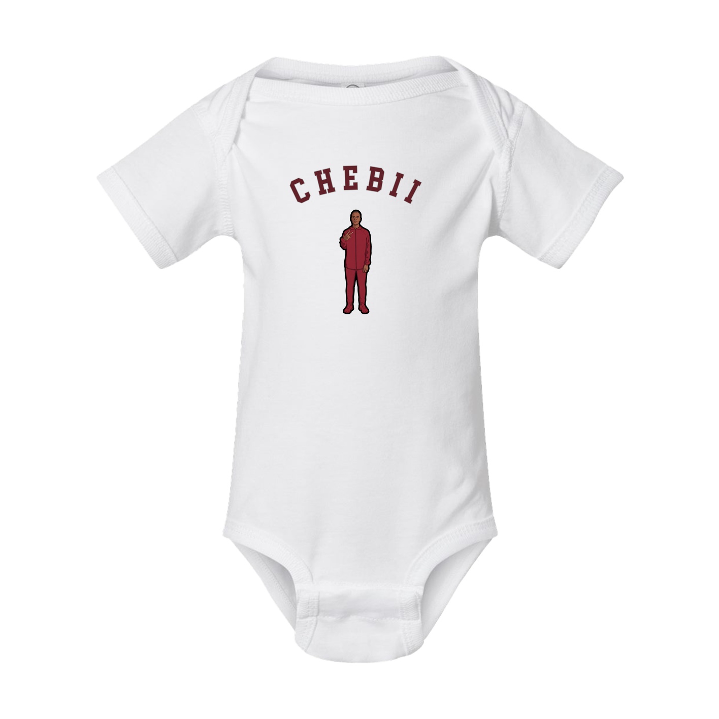 Baby Onesie — Shirsey Arch in White