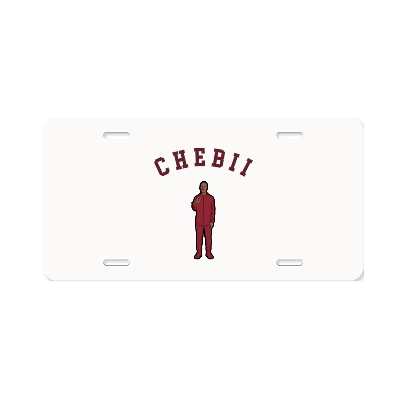 License Plate — Shirsey Arch in Classic