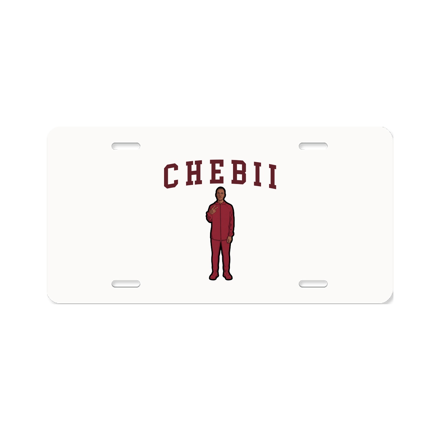 License Plate — Shirsey in Classic
