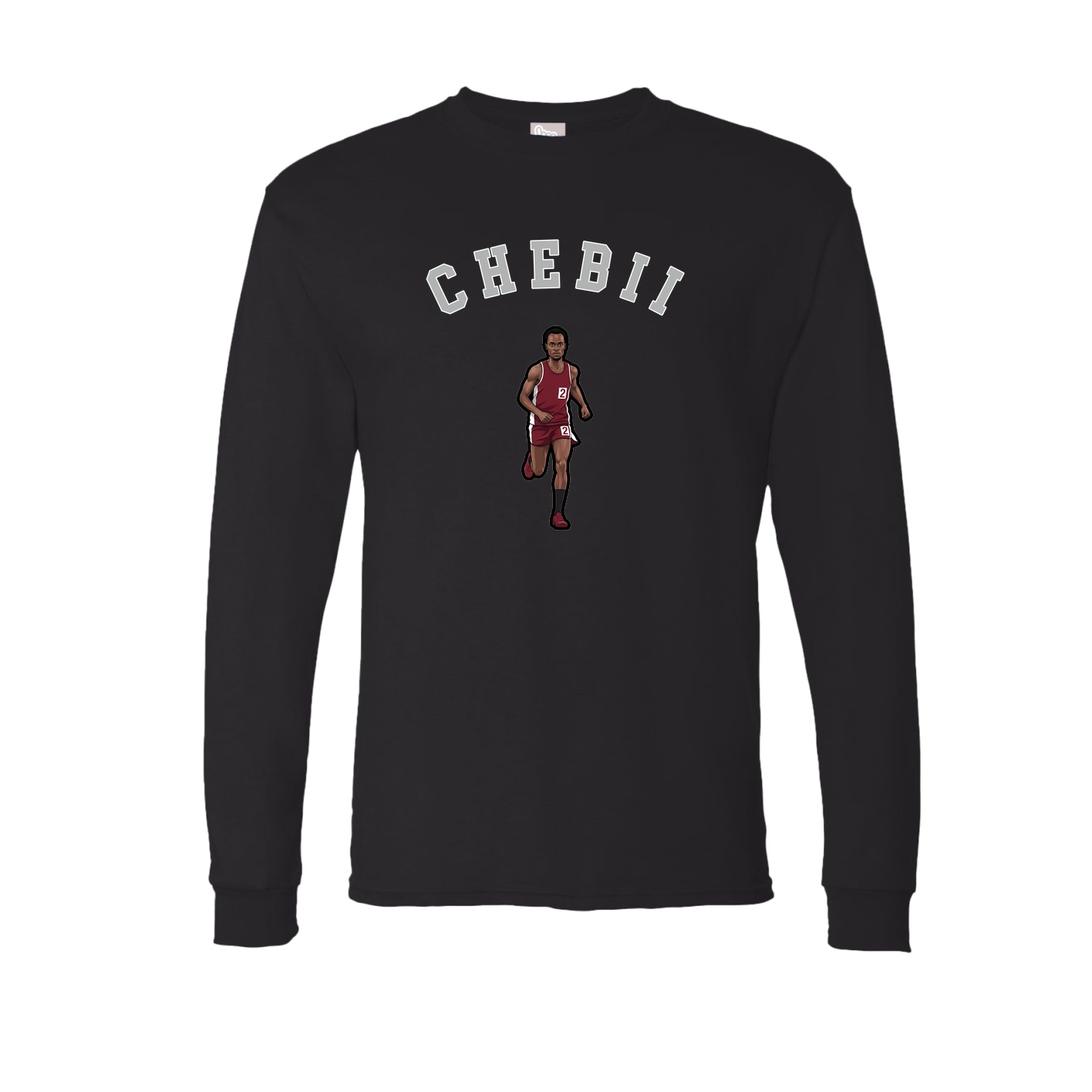 Long Sleeve Tee — Shirsey Arch in Black