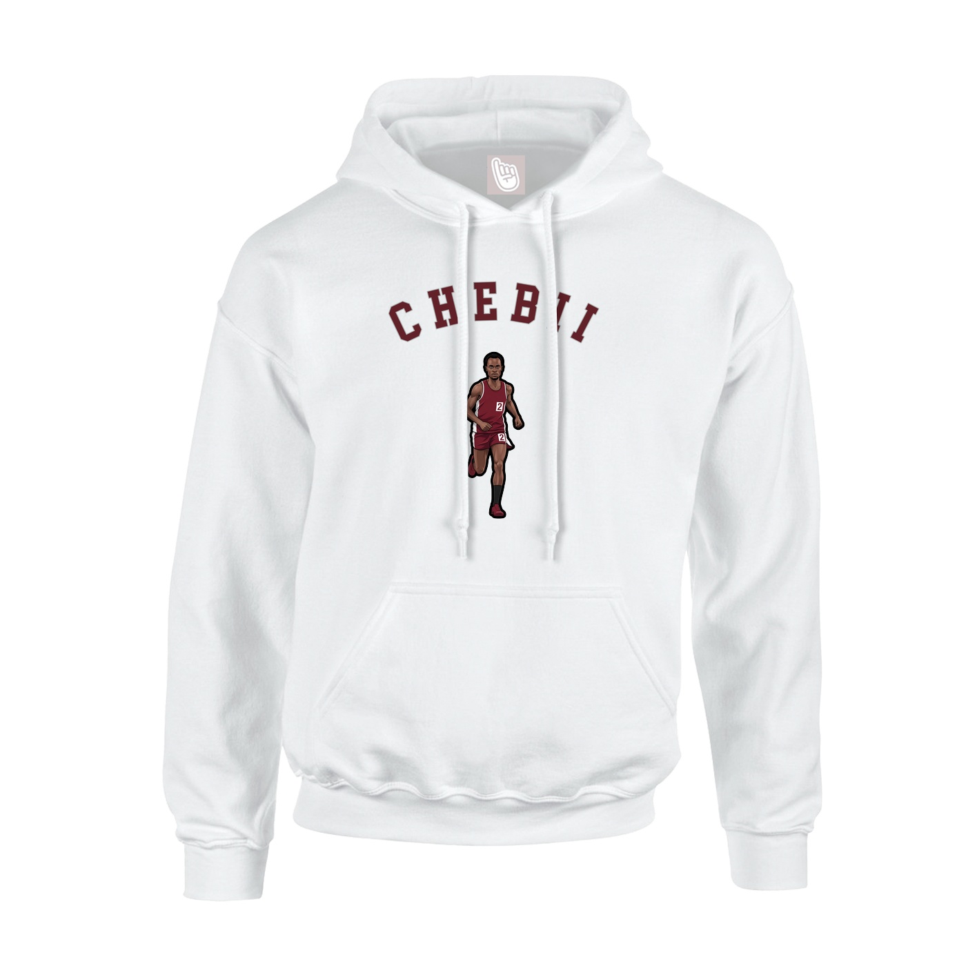 Hoodie — Shirsey Arch in White