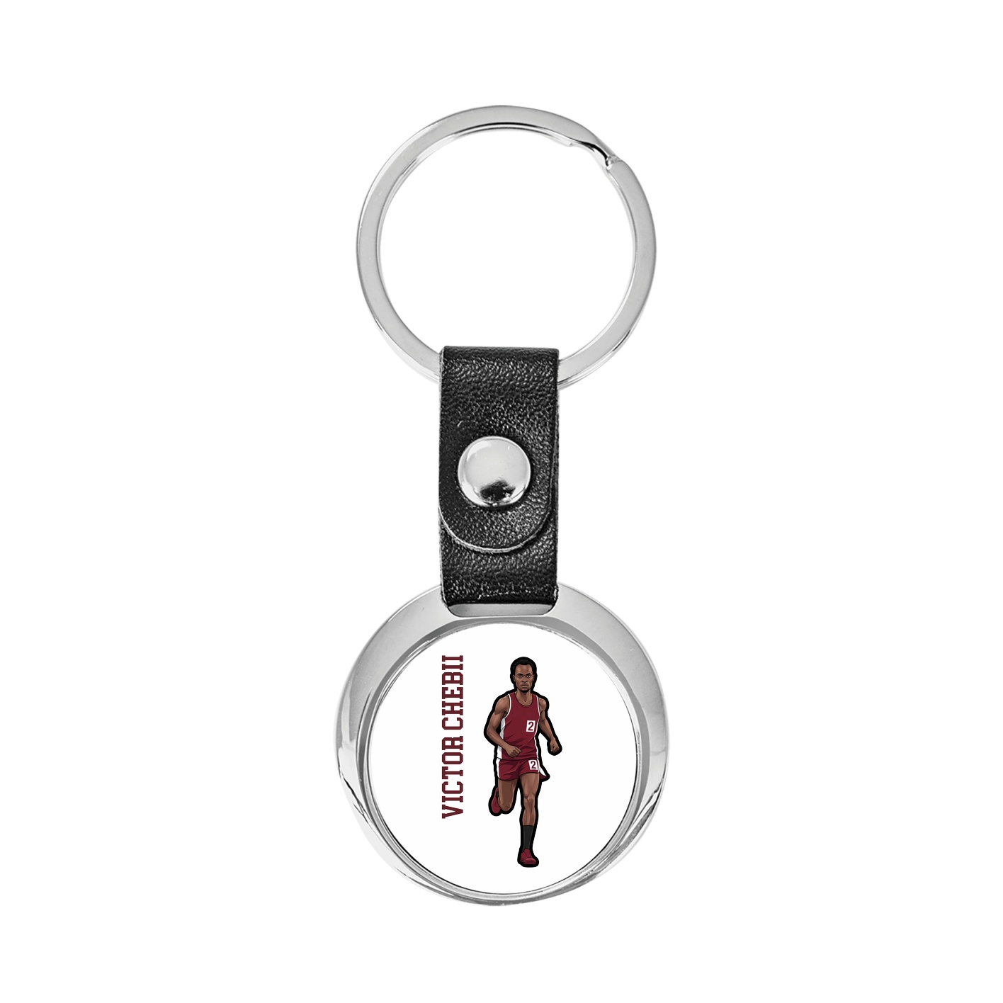 Key Chain — Name Vertical in Classic