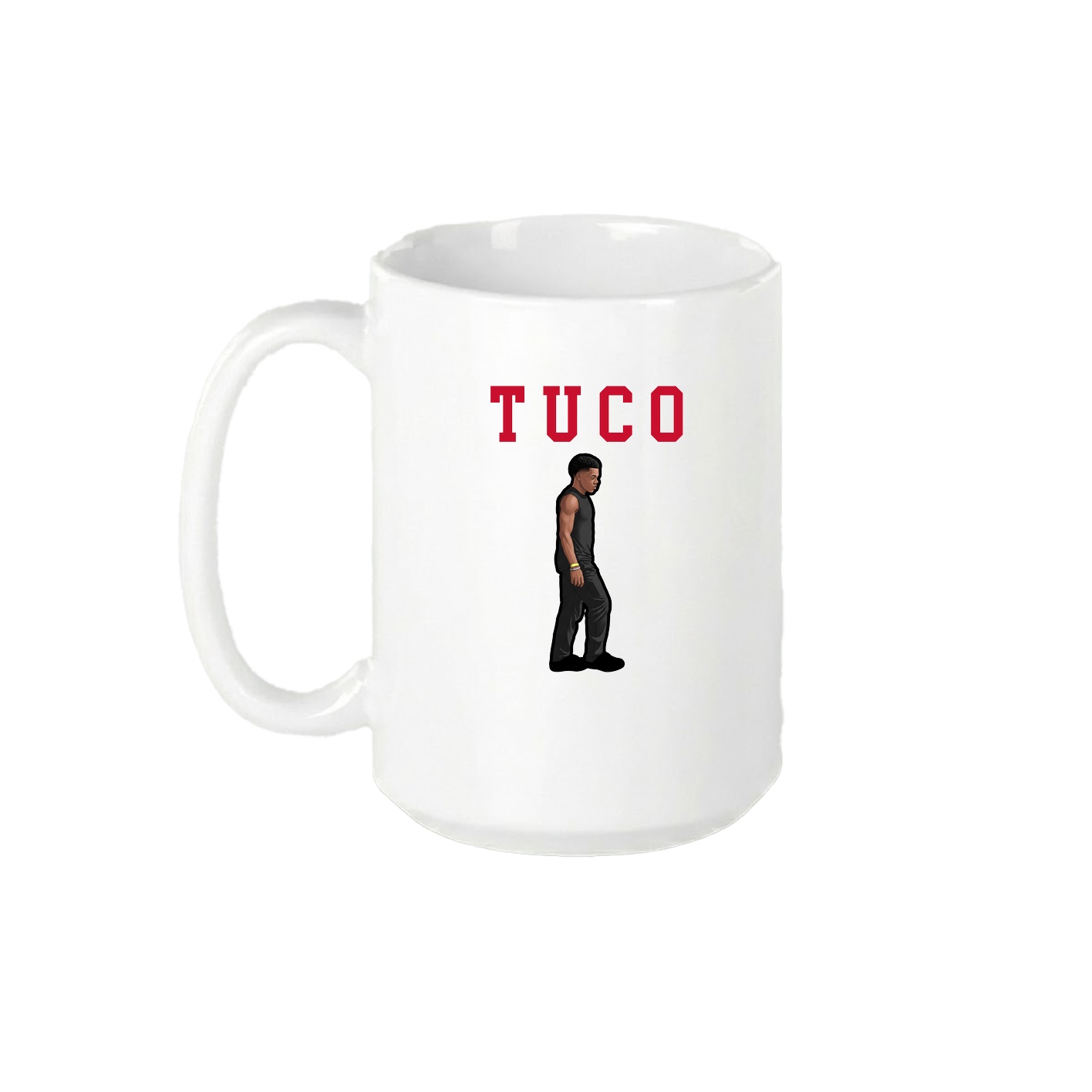 15oz Coffee Mug — Shirsey in White