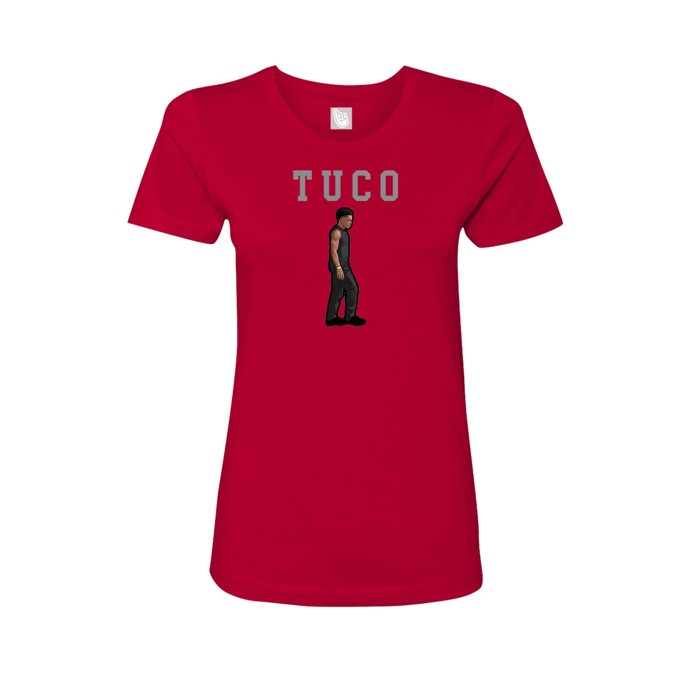 Fitted Women's Tee — Shirsey in Red