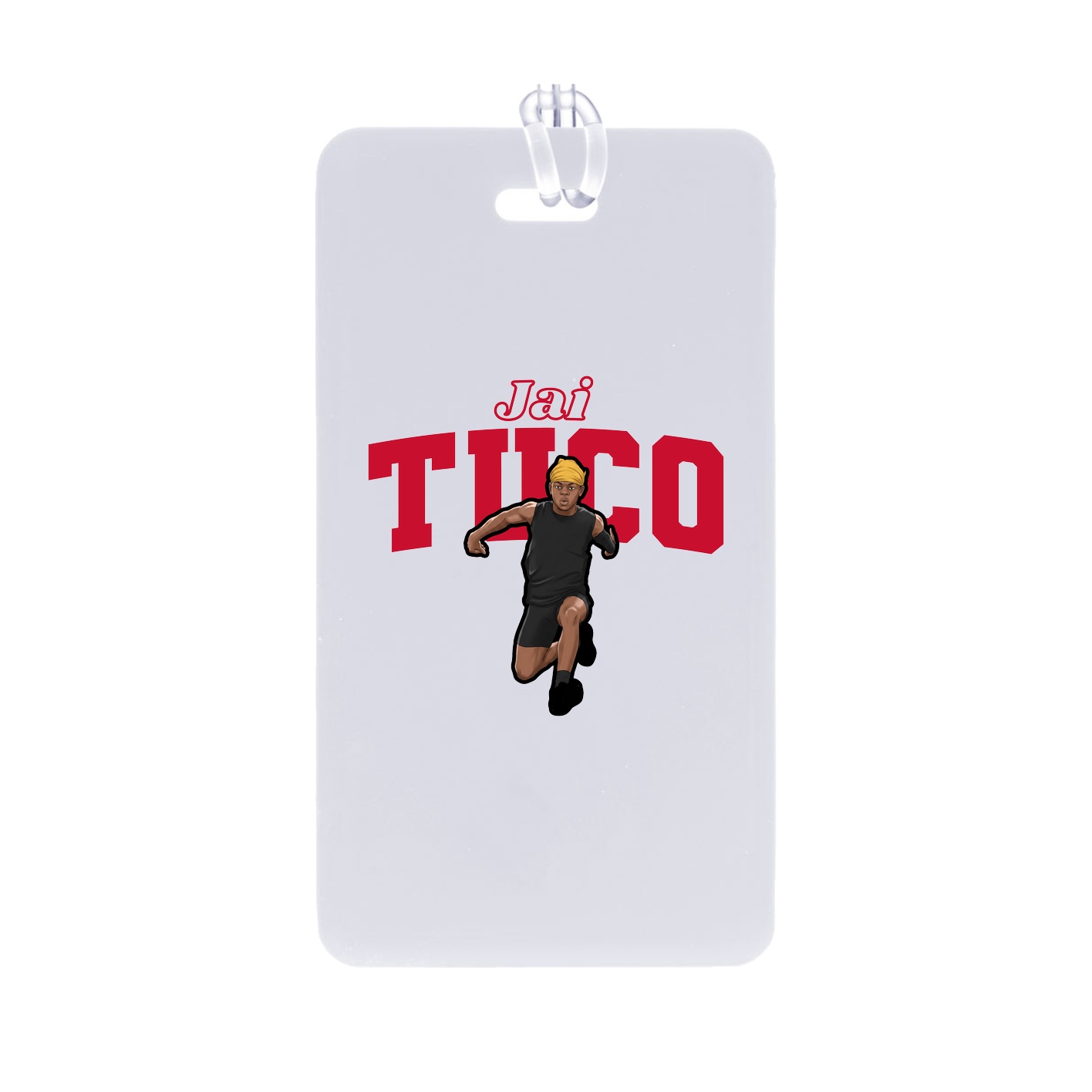 Bag Tag — Name Arch in Classic