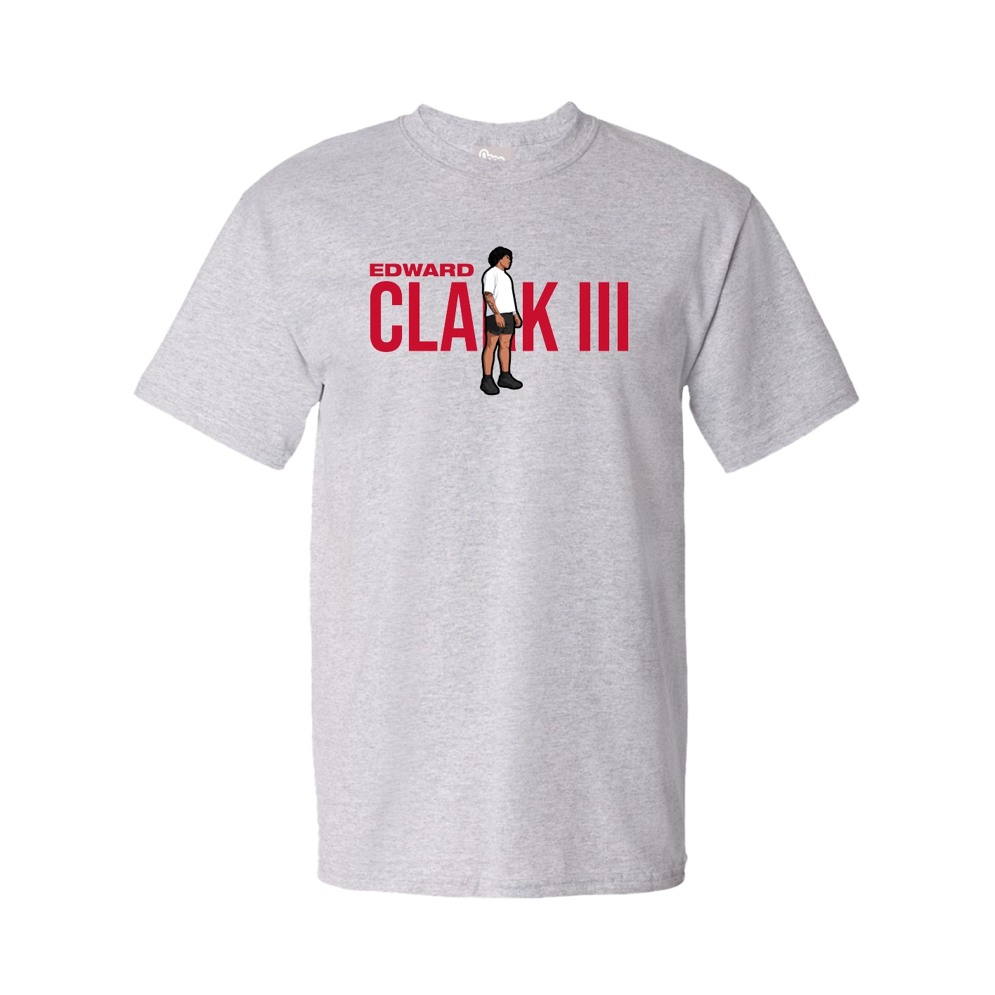 Youth Tee — Player Name in Grey