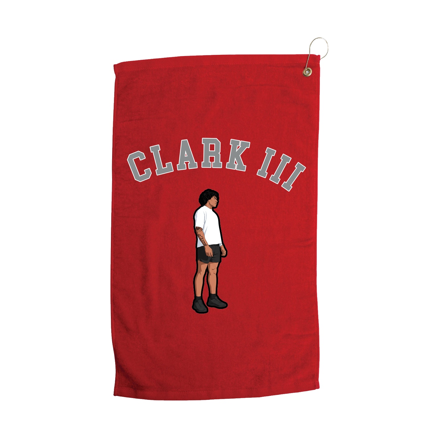 Golf Towel — Shirsey Arch in Red