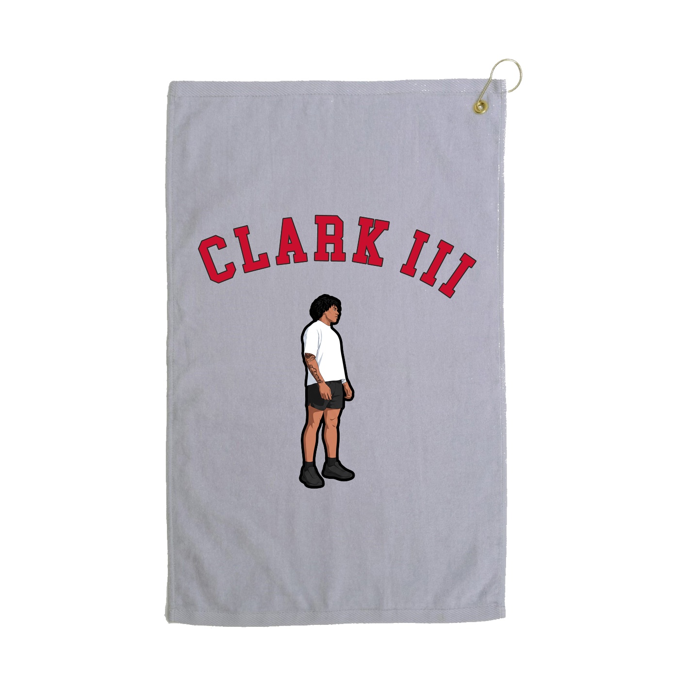 Golf Towel — Shirsey Arch in Grey