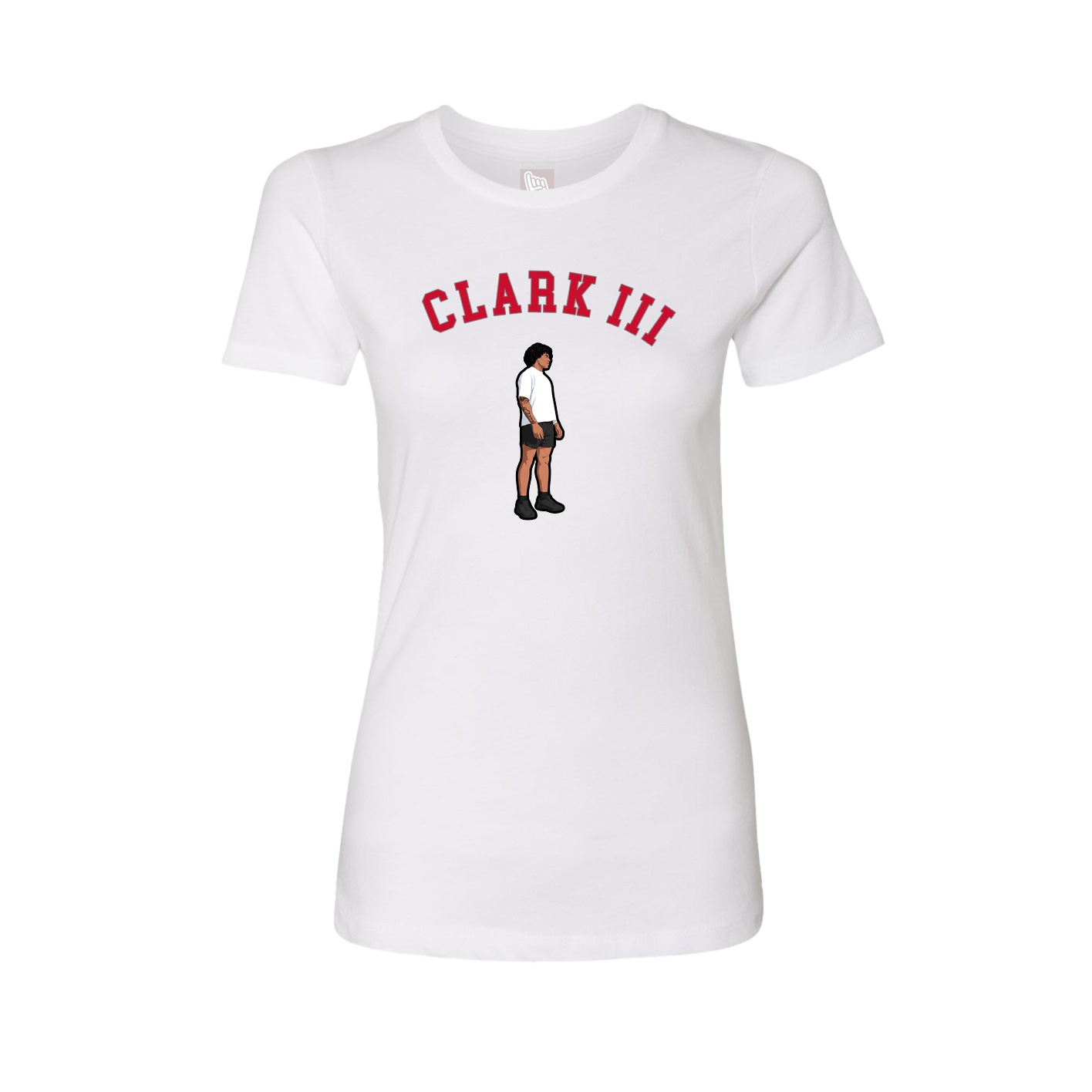 Womens Tee — Shirsey Arch in White