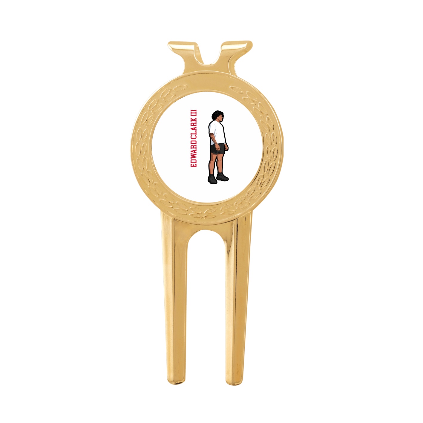 Divot Tool with Ball Marker — Name Vertical in Classic