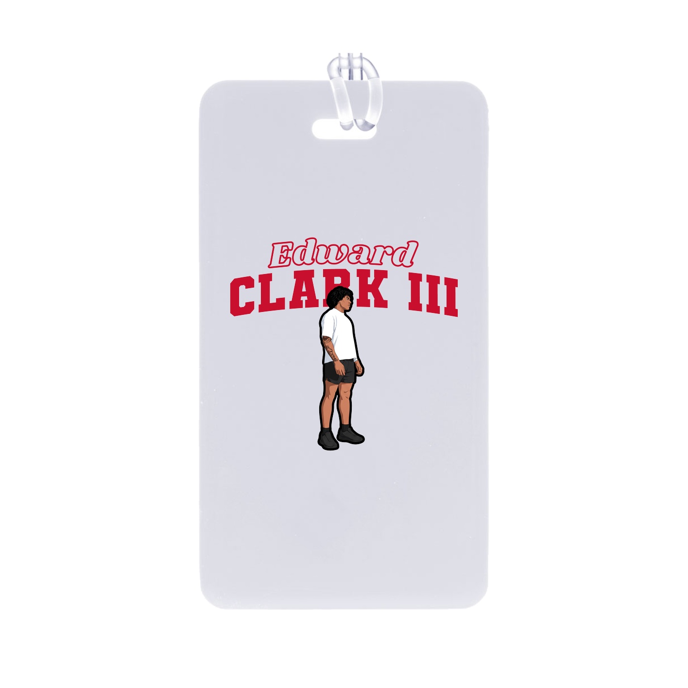 Bag Tag — Name Arch in Classic