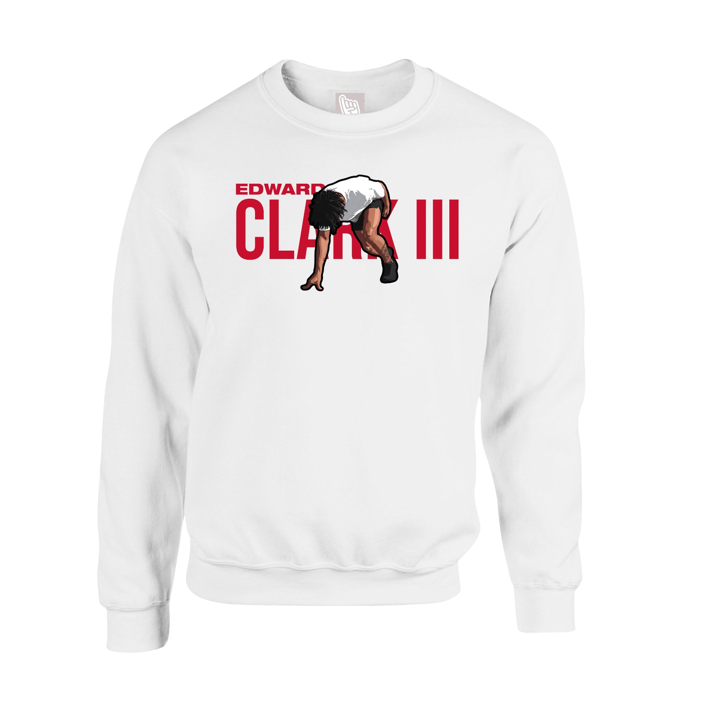 Fleece Crew — Player Name in White