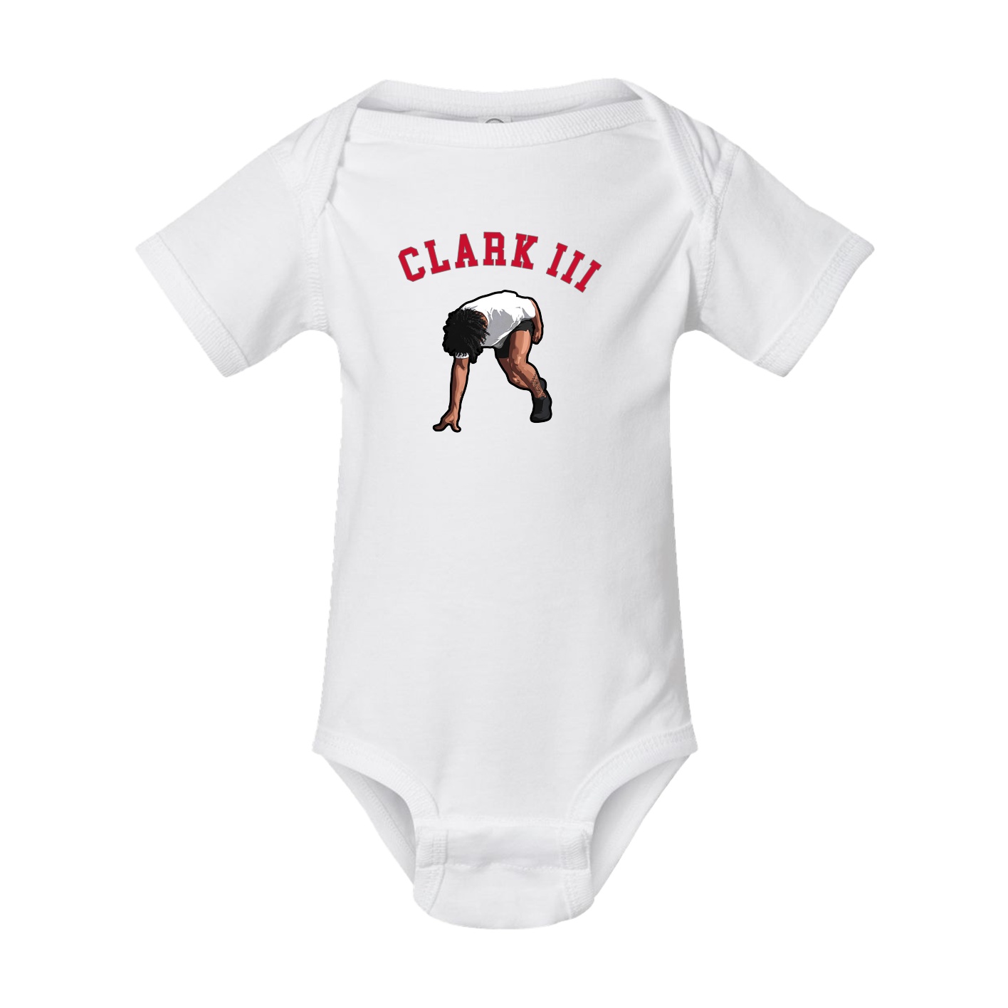 Baby Onesie — Shirsey Arch in White