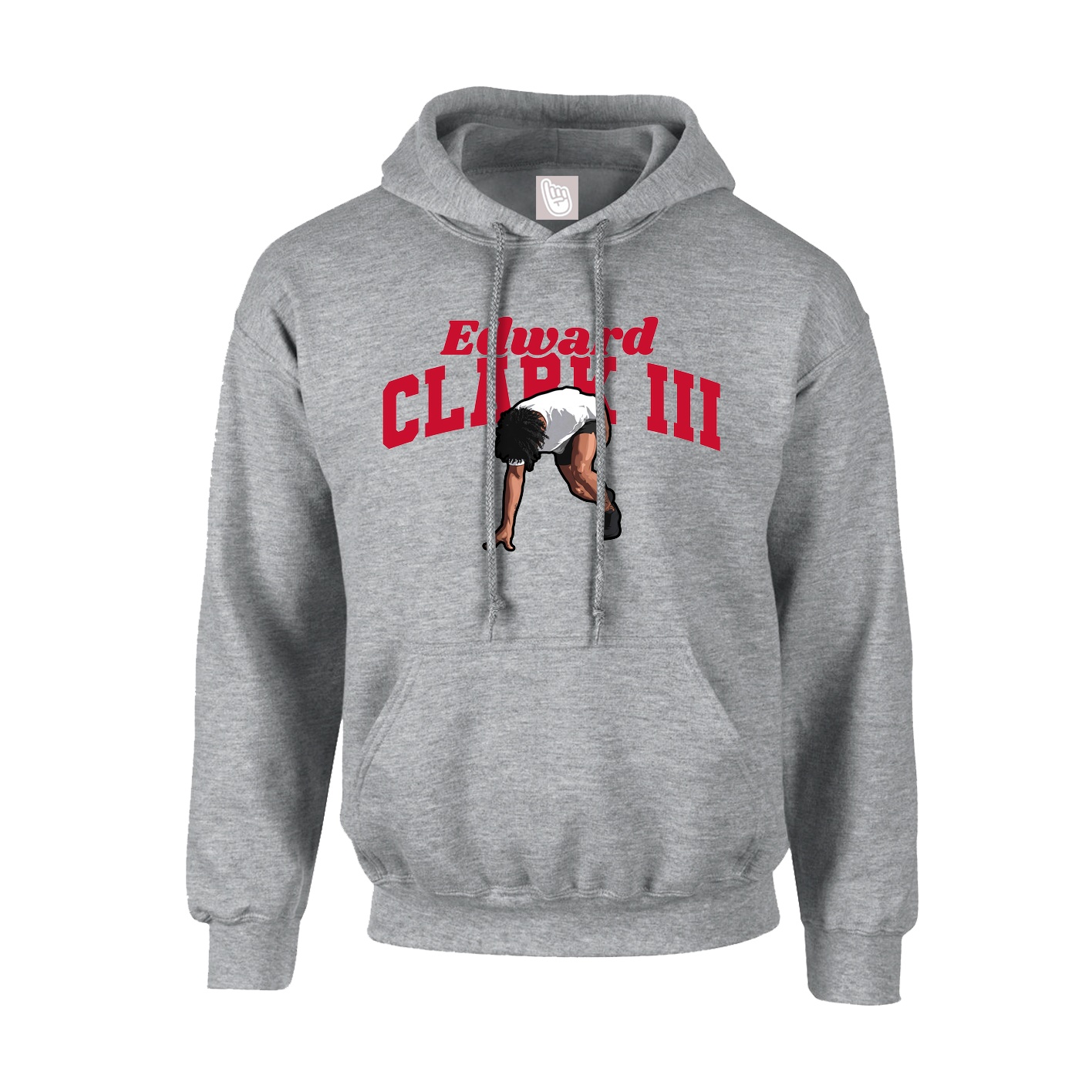 Hoodie — Signature Arch in Grey