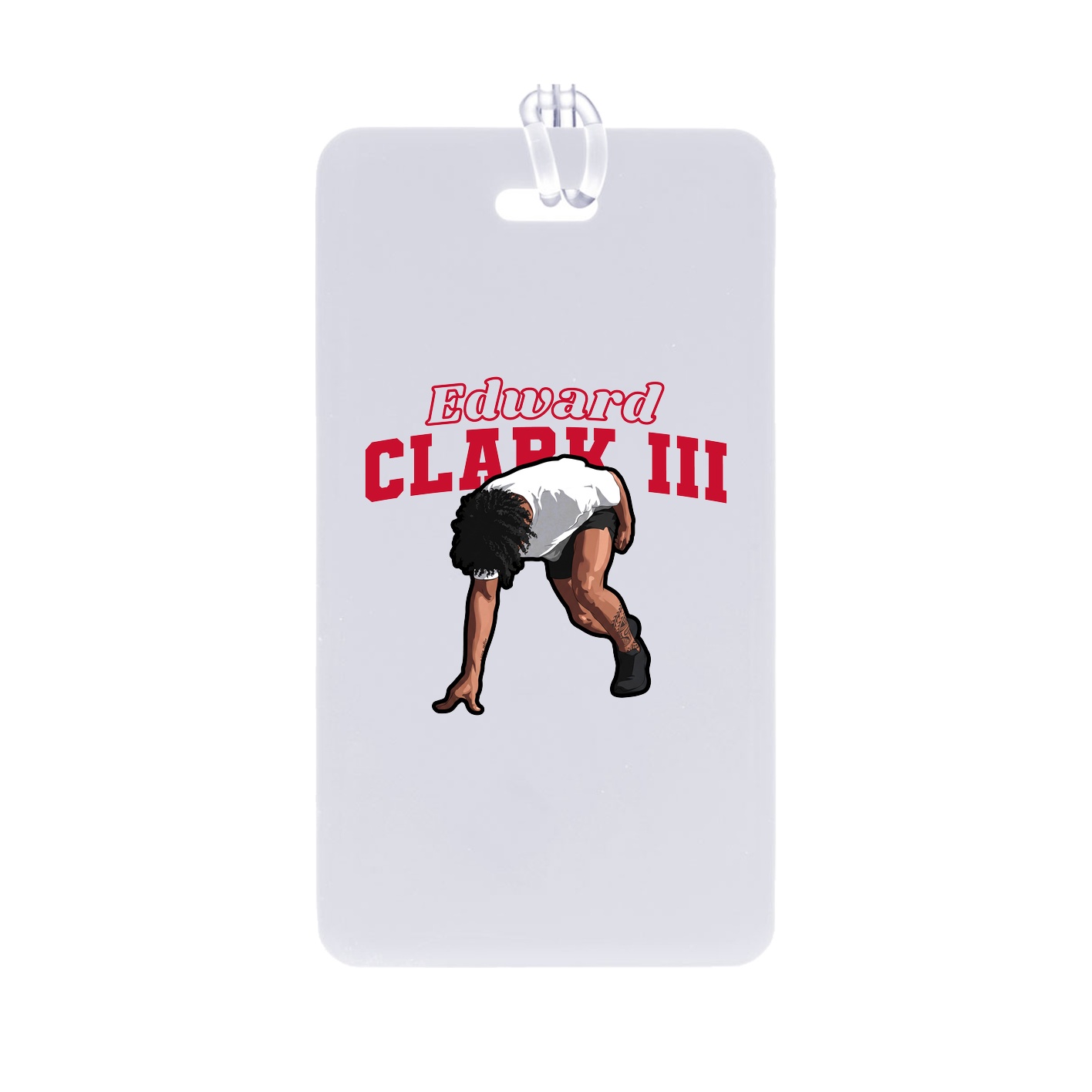 Bag Tag — Name Arch in Classic