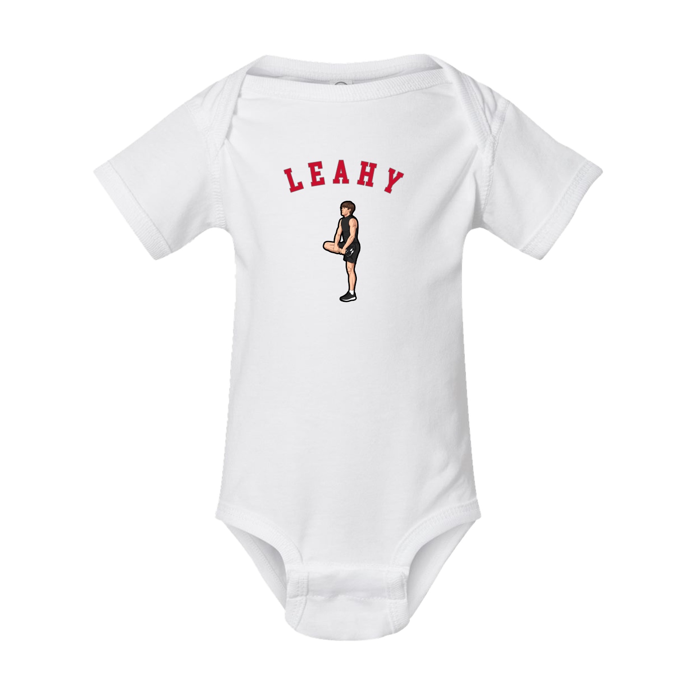 Baby Onesie — Shirsey Arch in White