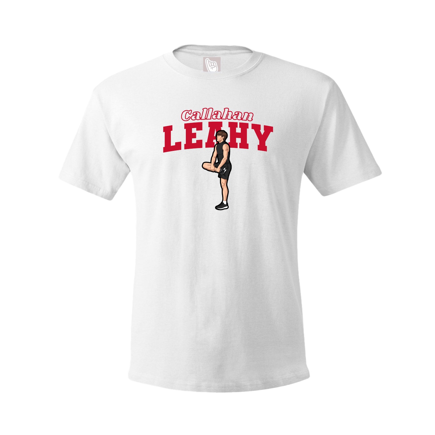 Tee — Name Arch in White