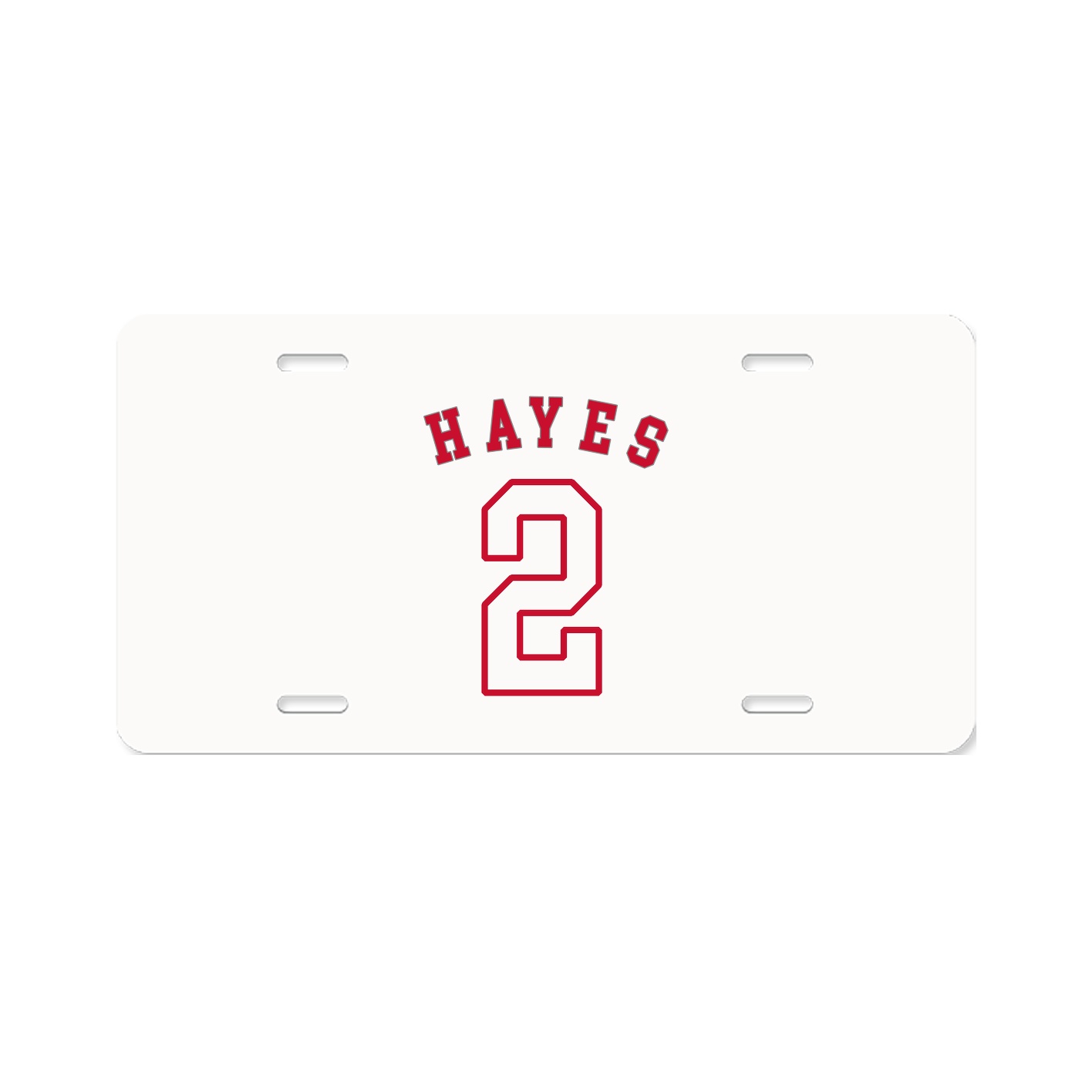 License Plate — Shirsey Arch in Classic