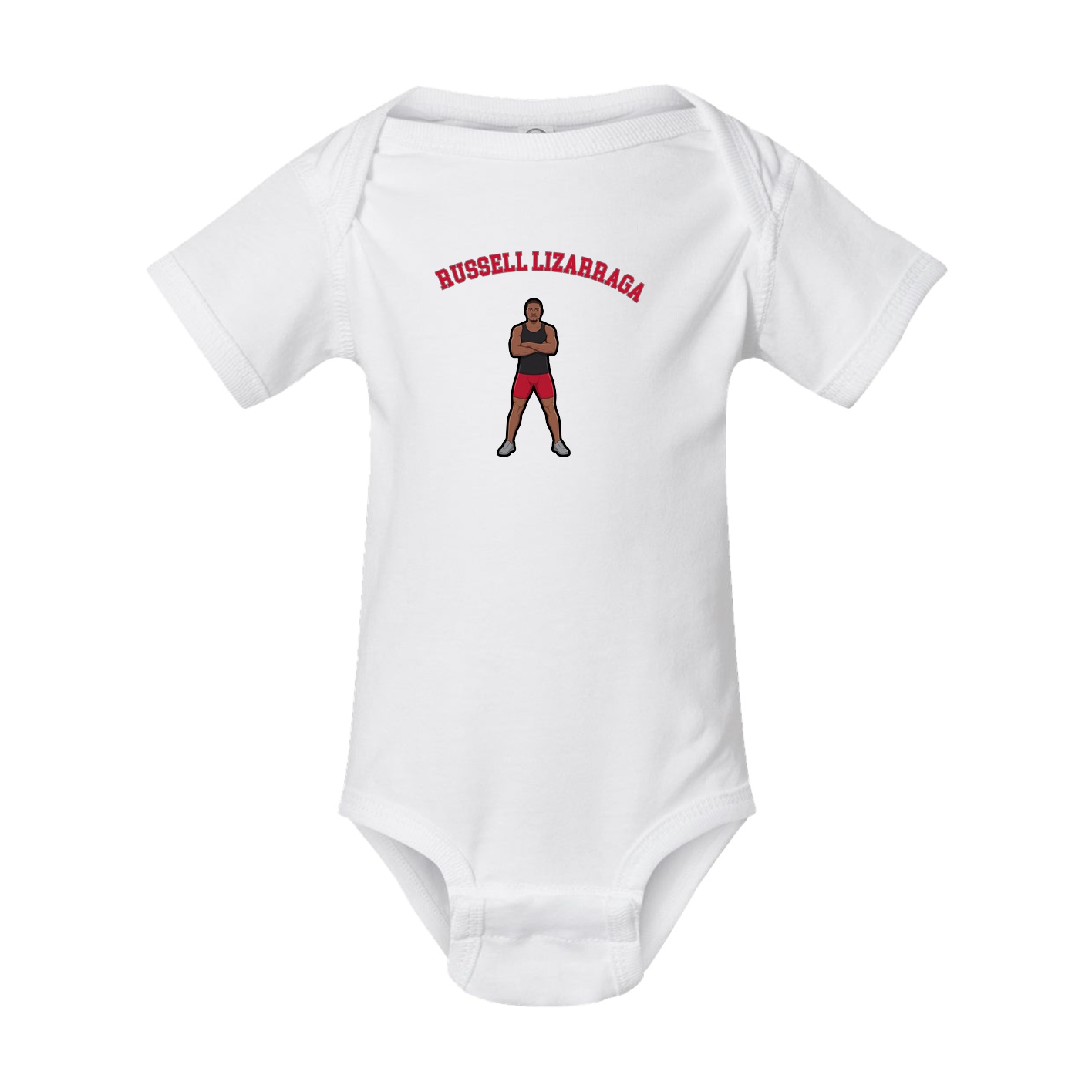 Baby Onesie — Shirsey Arch in White