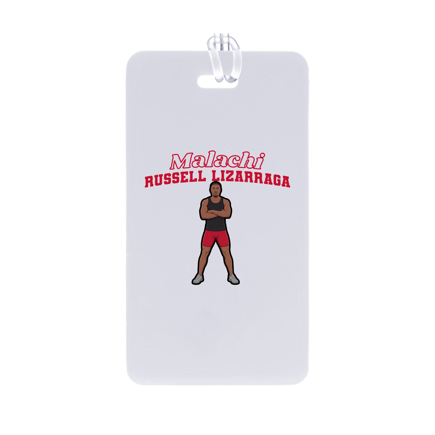 Bag Tag — Name Arch in Classic