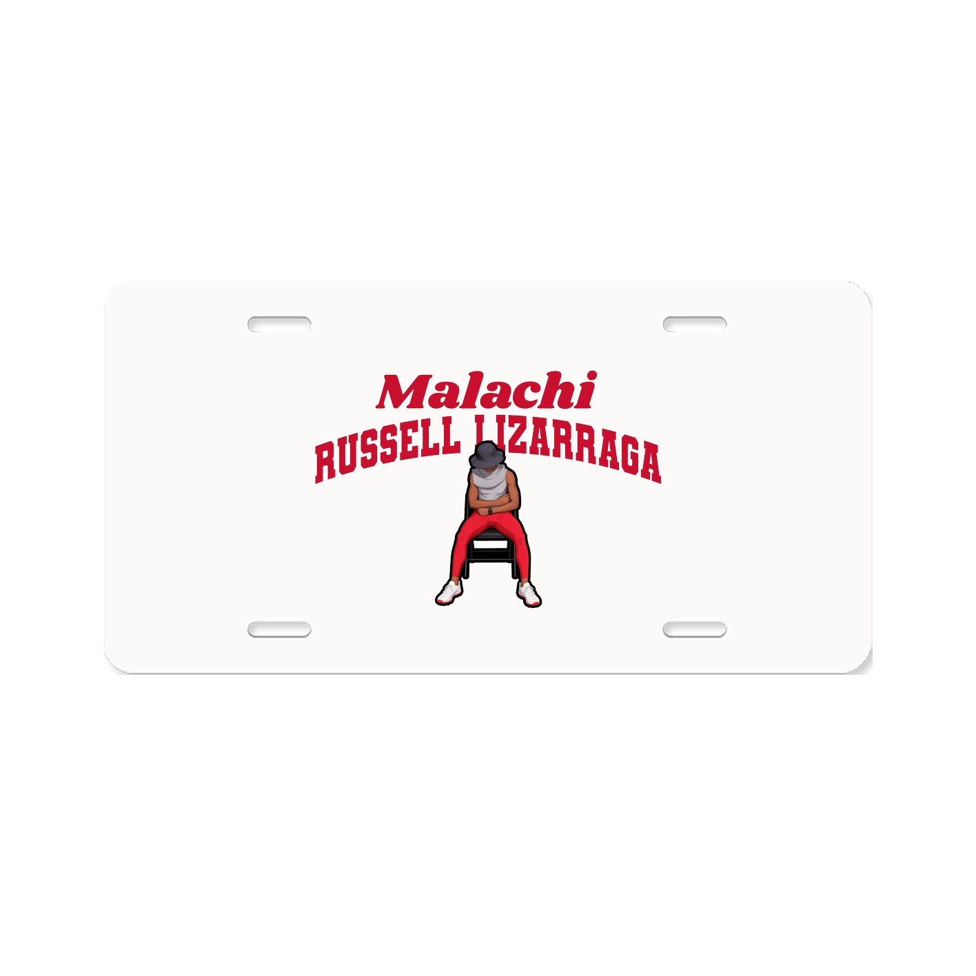License Plate — Signature Arch in Classic