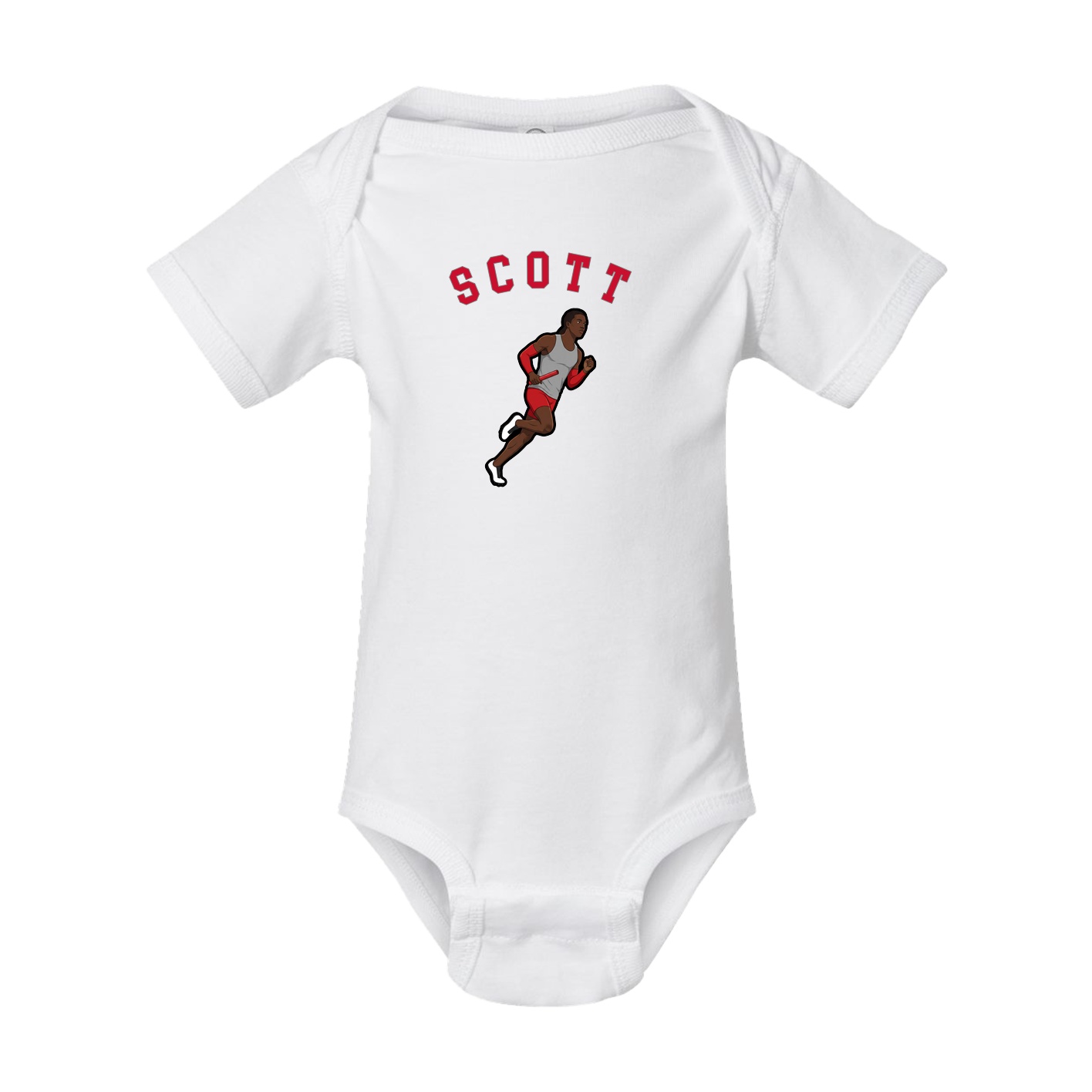 Baby Onesie — Shirsey Arch in White
