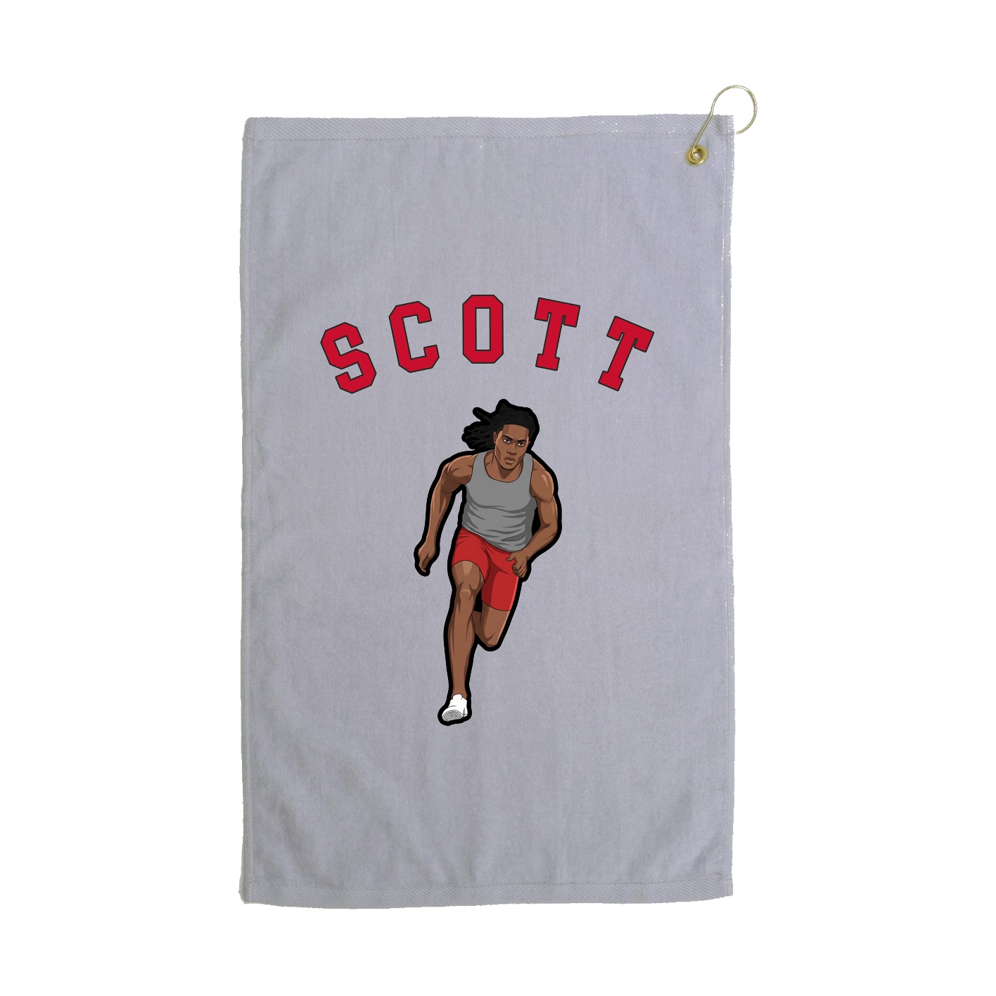 Golf Towel — Shirsey Arch in Grey