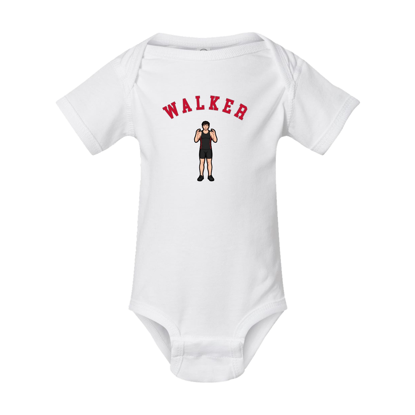 Baby Onesie — Shirsey Arch in White